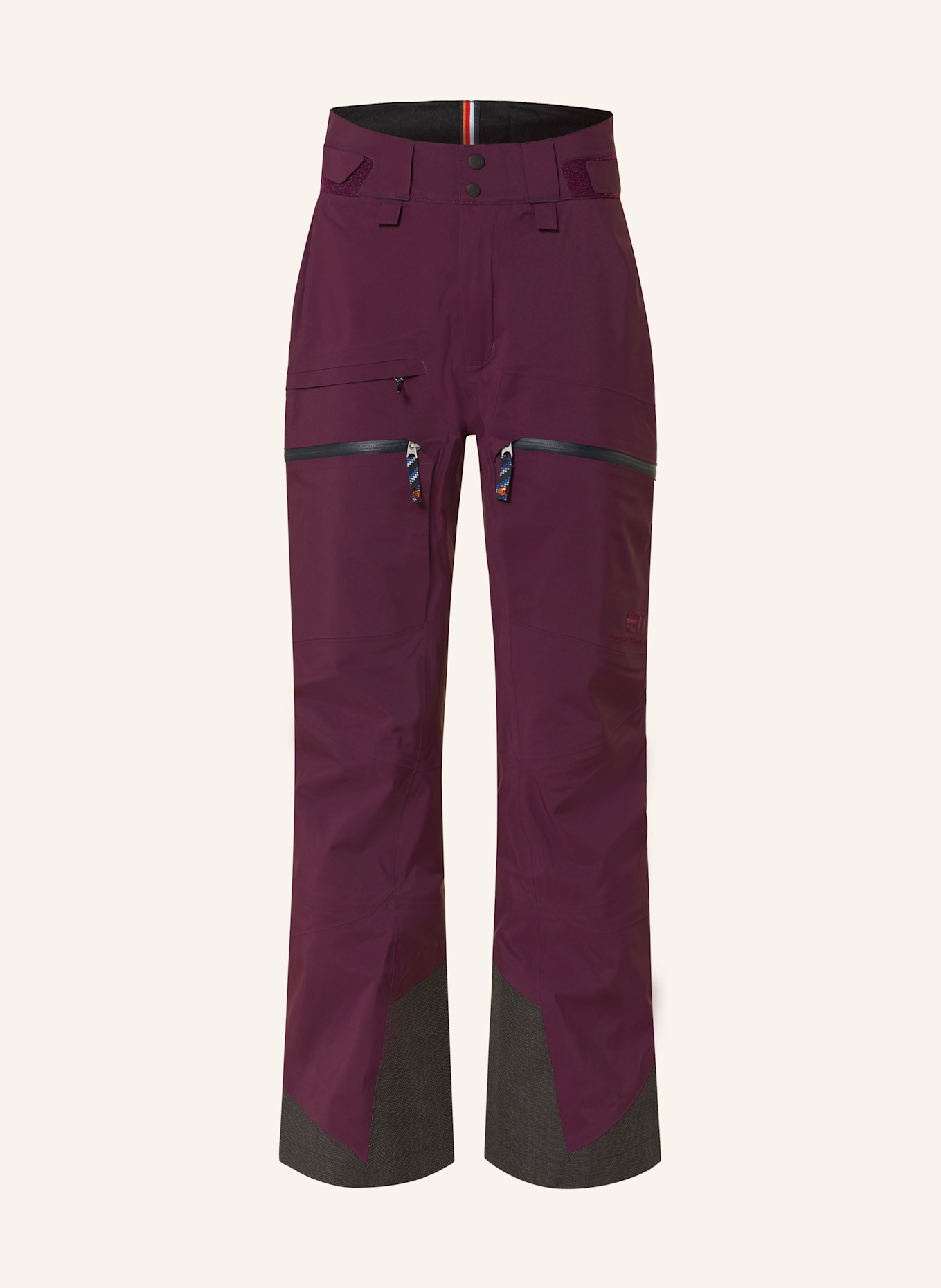 state of elevenate Spodnie narciarskie z hardshellu PURE: FIOLETOWY