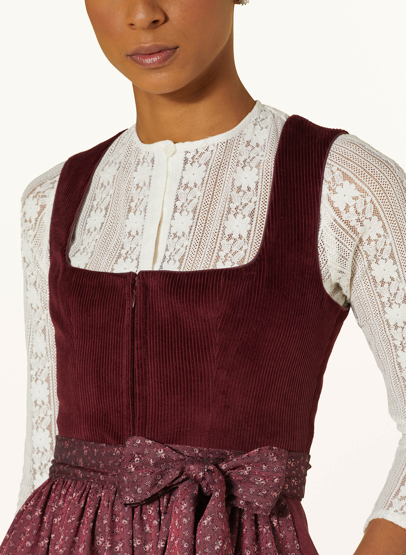 LIMBERRY Dirndl blouse JOLIE: WHITE