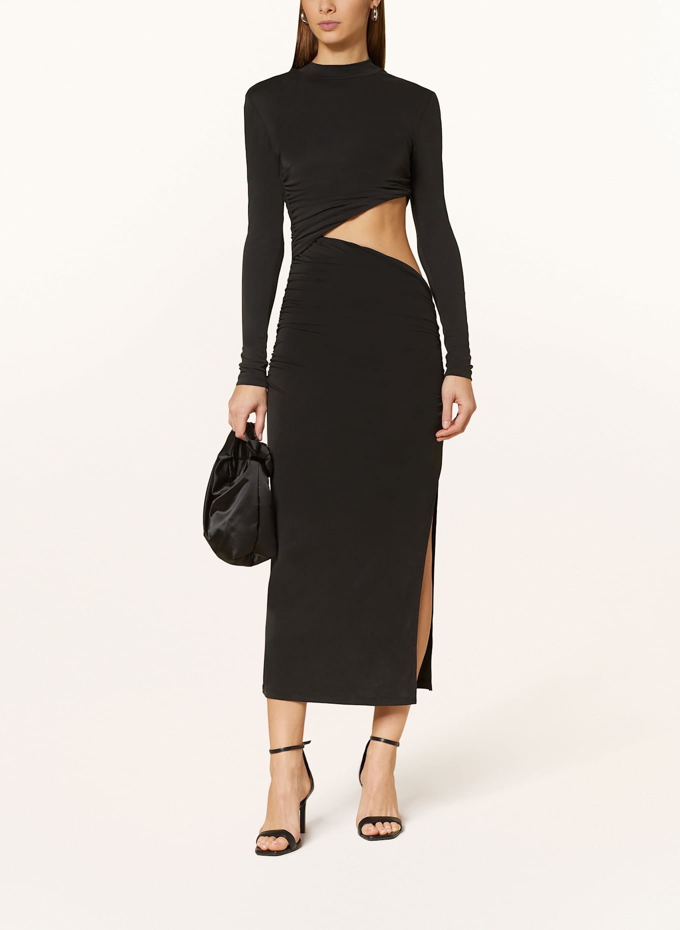 LeGer BY LENA GERCKE Kleid LALI mit Cut-out: SCHWARZ