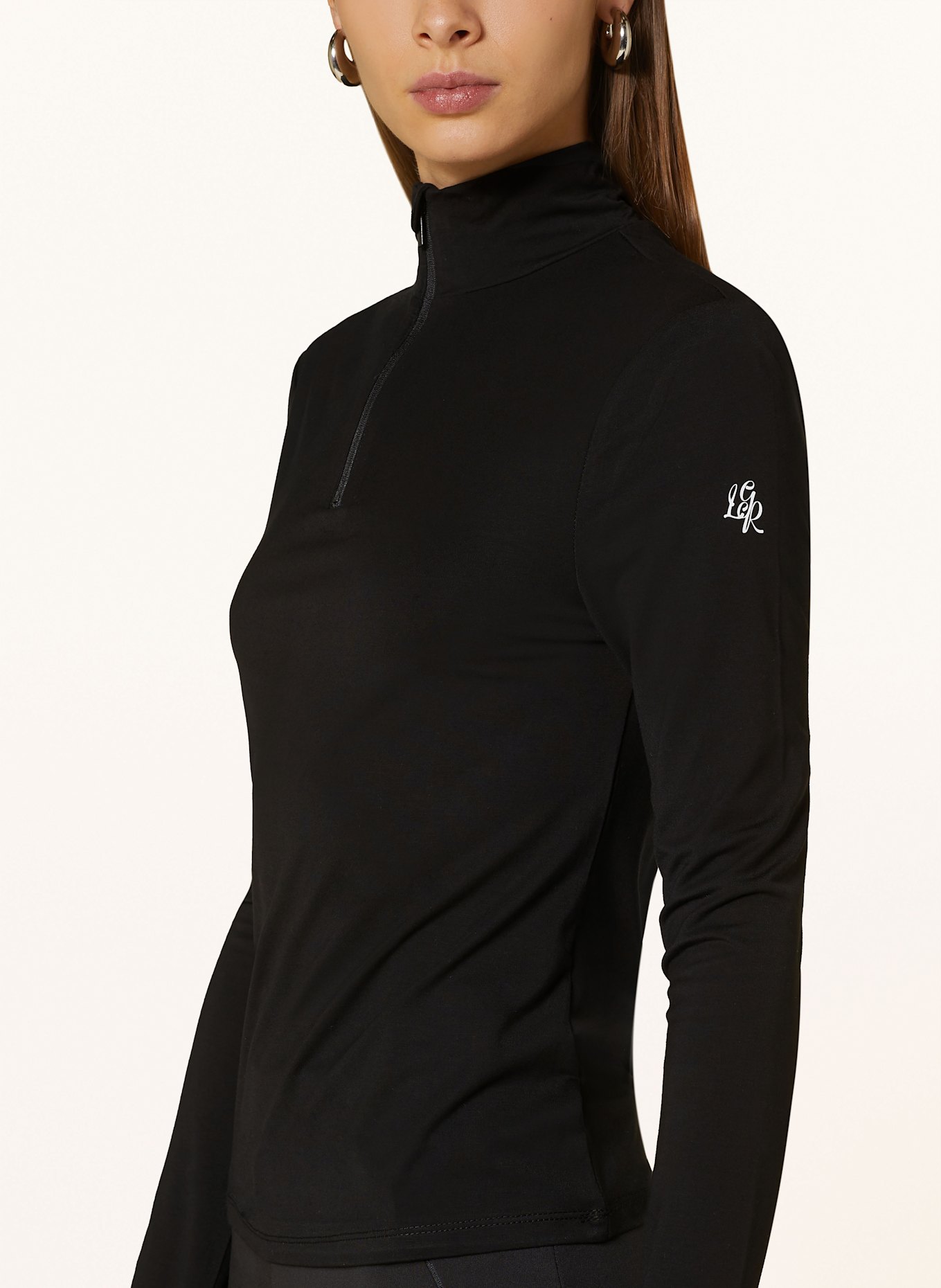 LeGer BY LENA GERCKE T-shirt à manches longues ELINA: NOIR