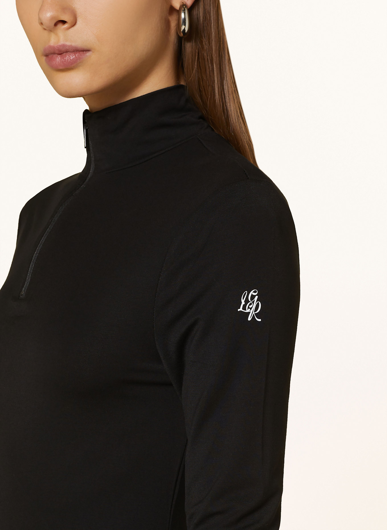 LeGer BY LENA GERCKE T-shirt à manches longues ELINA: NOIR