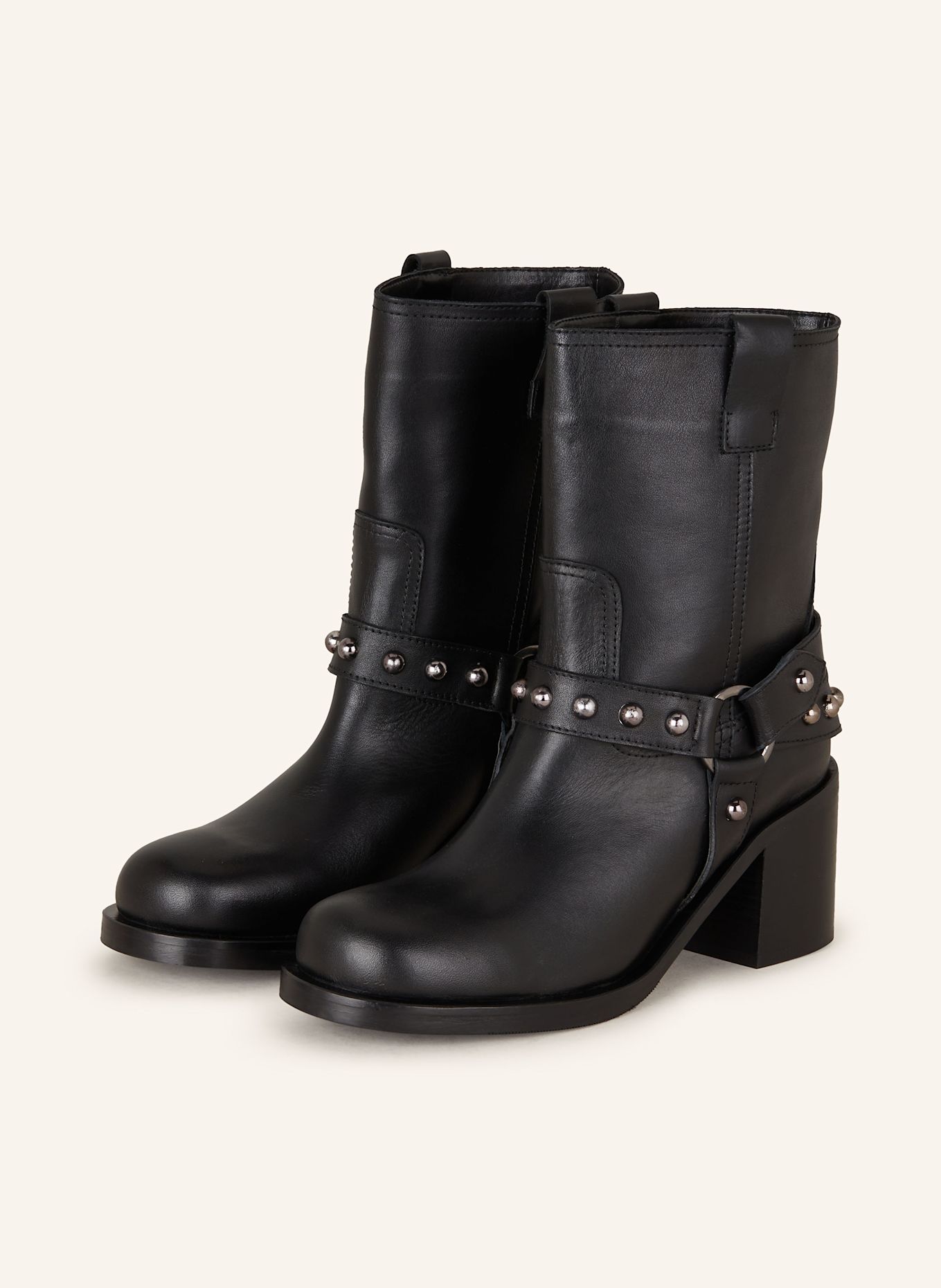 Sandro biker boots best sale