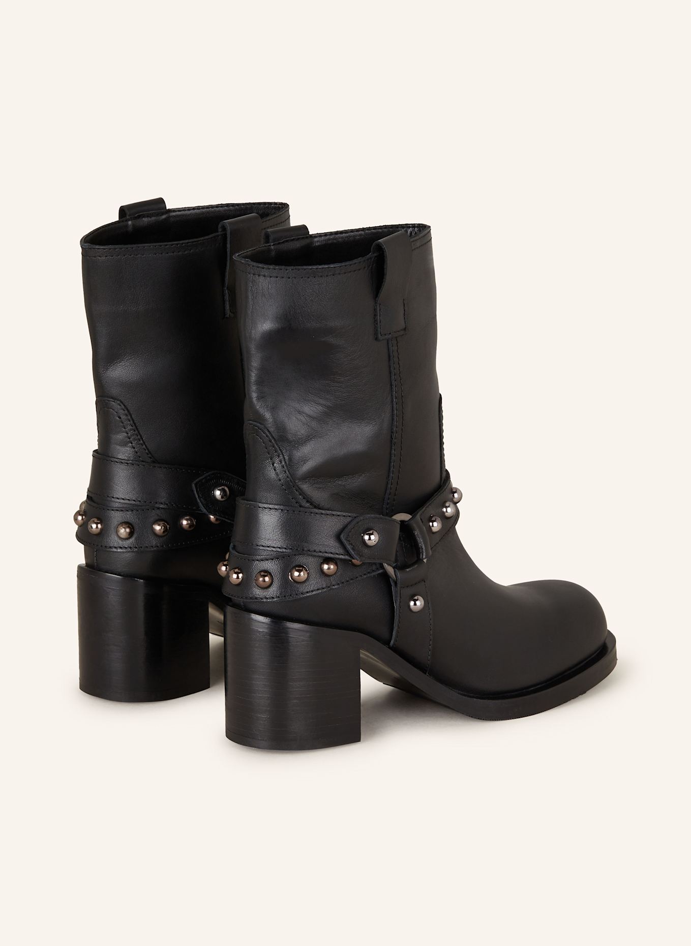 INUOVO Biker boots NOVARA: BLACK