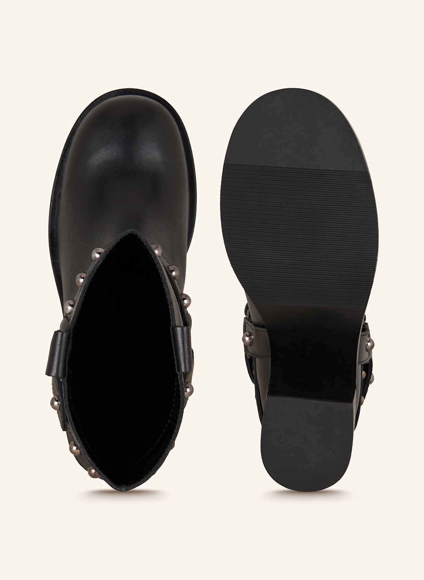 INUOVO Biker boots NOVARA: BLACK