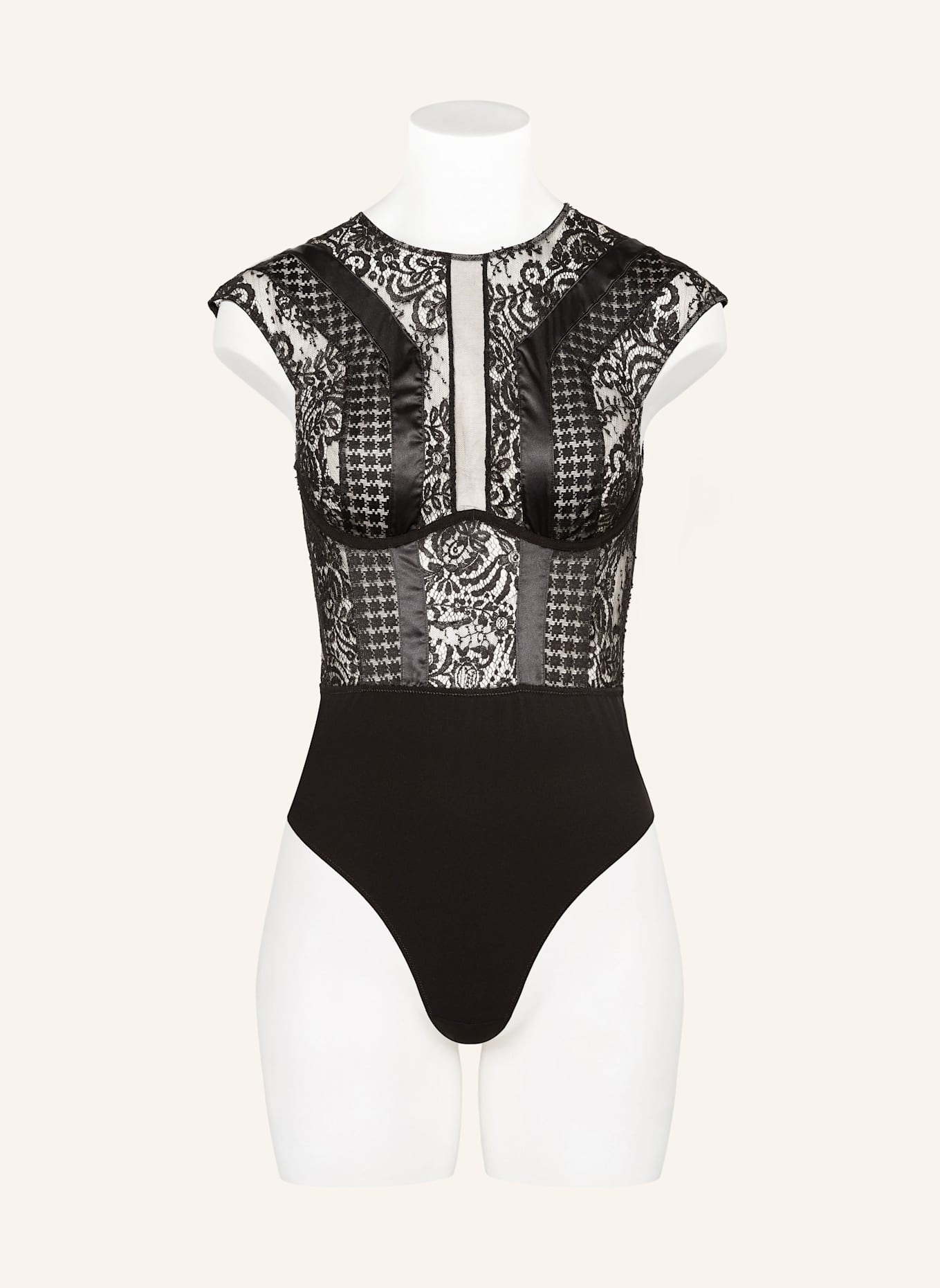 LIVY Bügel-Body MACY: SCHWARZ