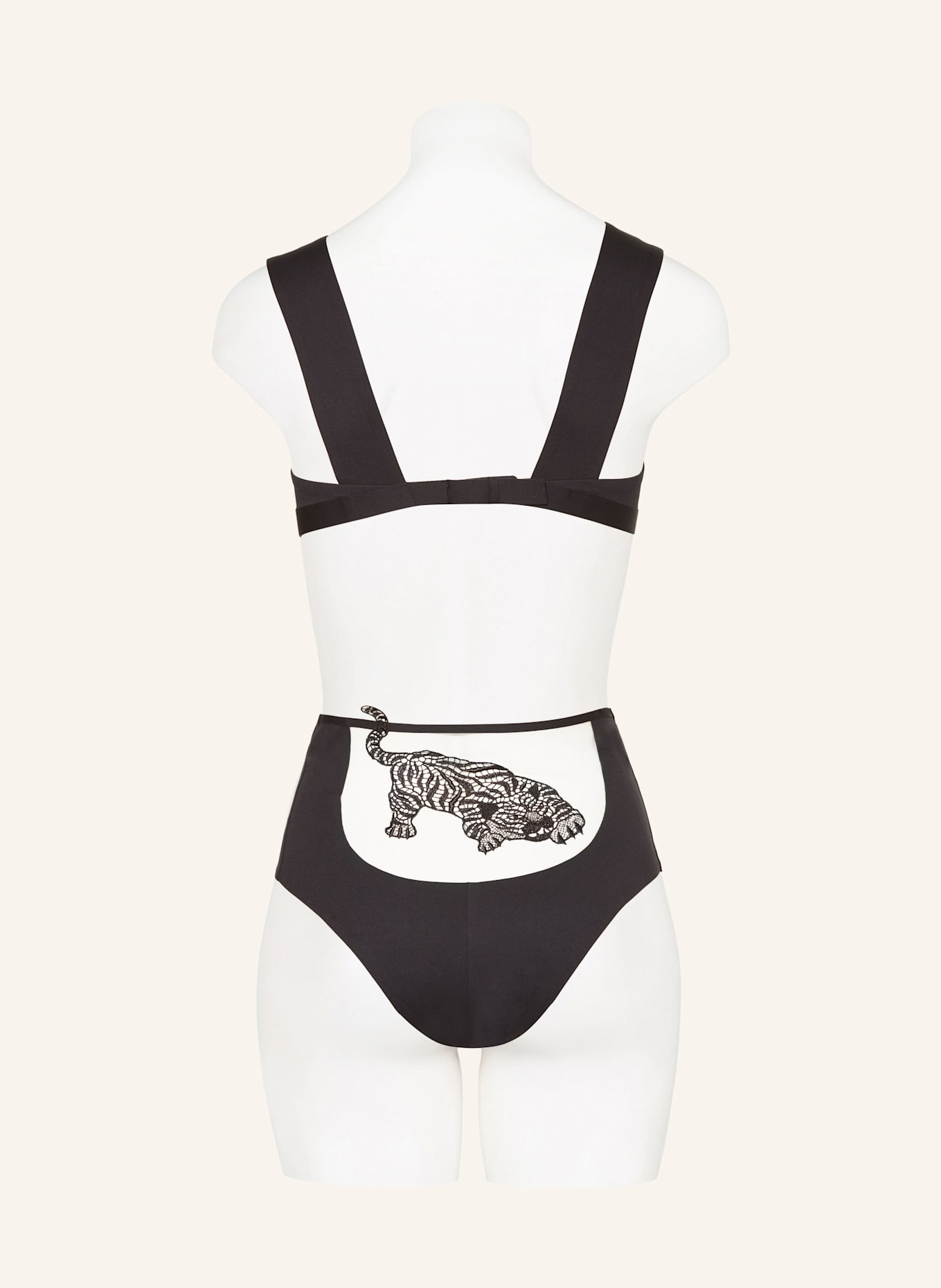 LIVY Taillenslip BENGAL: SCHWARZ