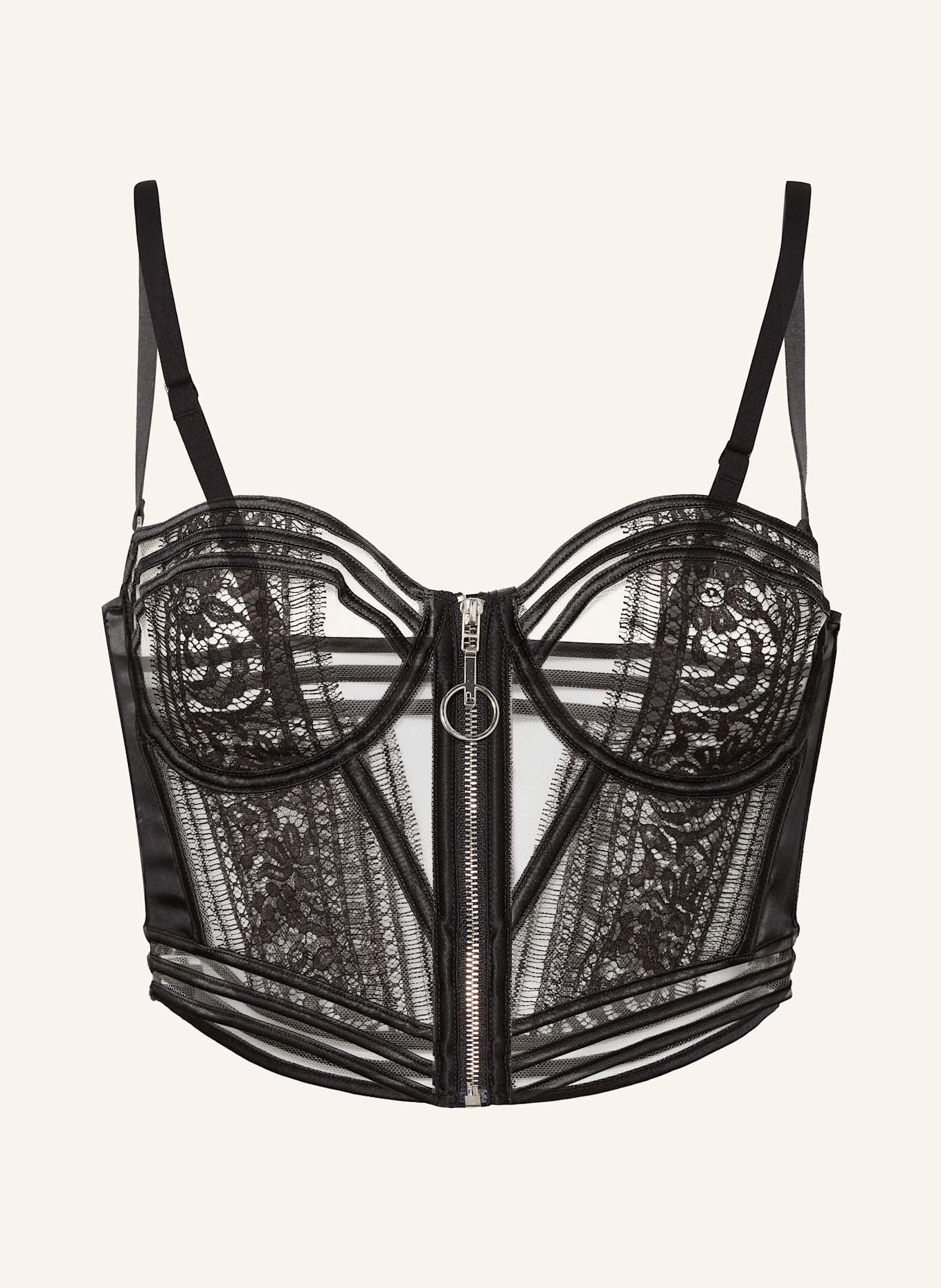 LIVY Corsage BATIGNOLLES: SCHWARZ