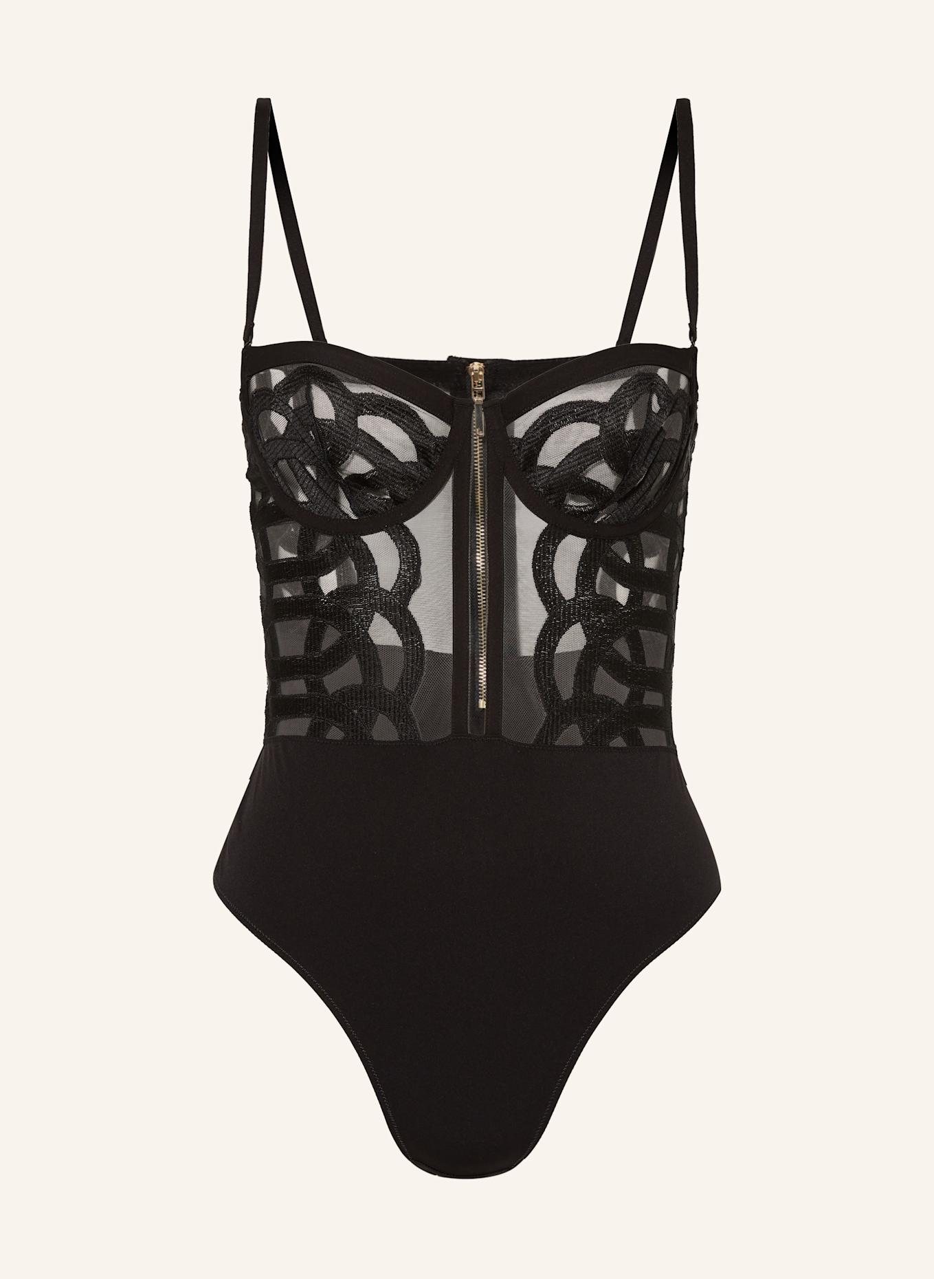 LIVY Underwire bodysuit KIMBAKU in black