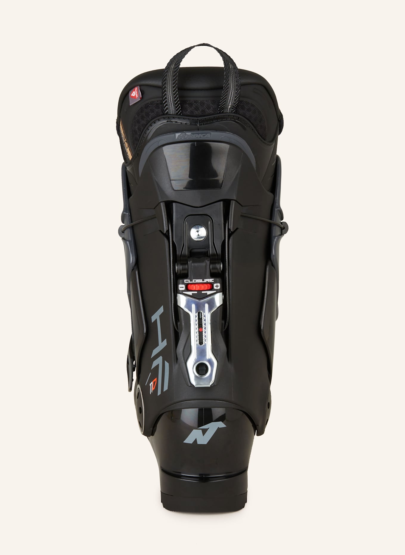 NORDICA Lyžařské boty HF 110: ČERNÁ / TMAVĚ ŠEDÁ / ČERVENÁ