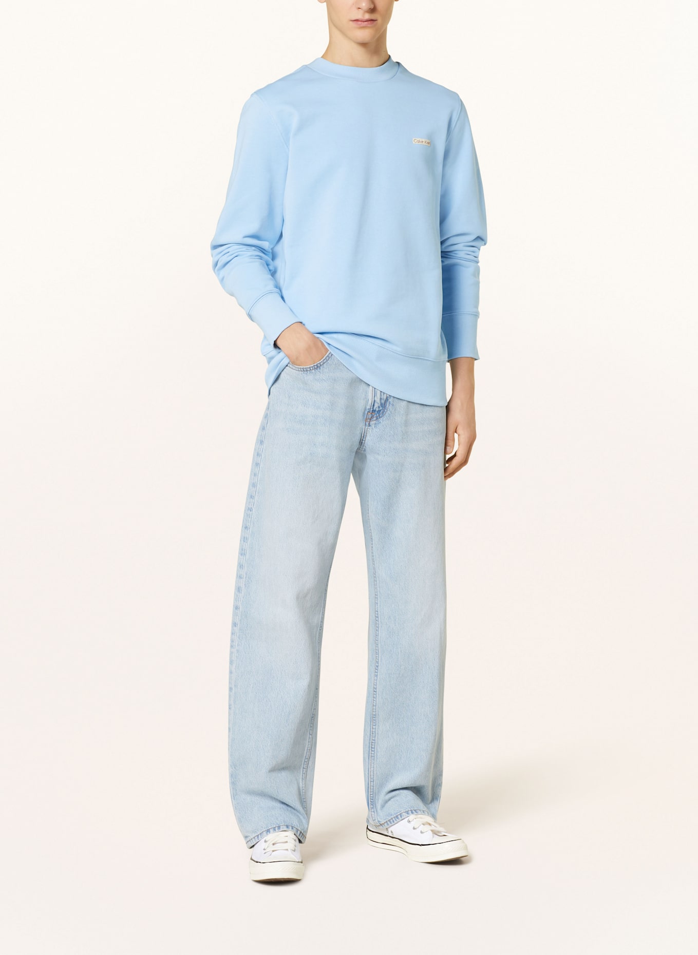 Calvin Klein Jeans Reika Womens Trainers Bluza nierozpinana, Kolor: JASNONIEBIESKI (Obrazek 2)