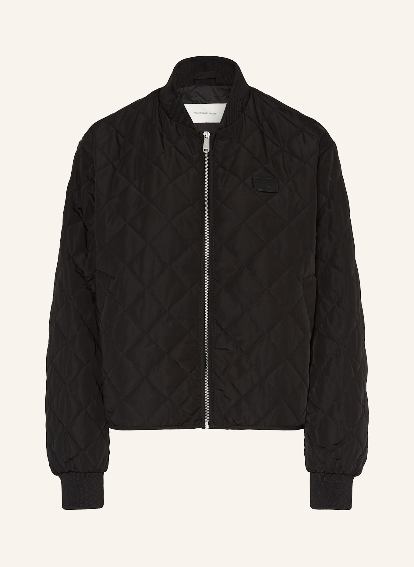 Calvin Klein Jeans Steppblouson: SCHWARZ