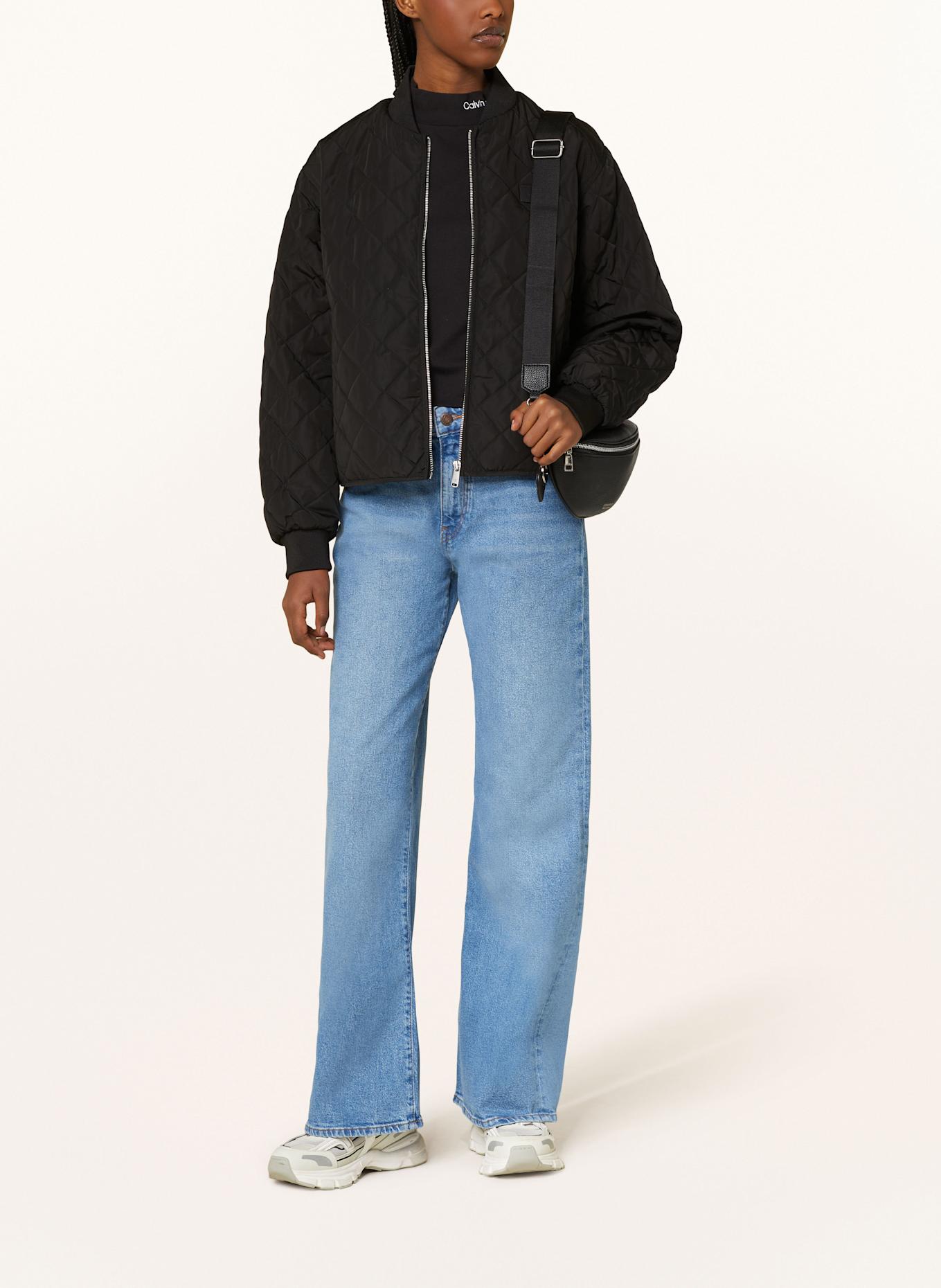 Calvin Klein Jeans Steppblouson: SCHWARZ