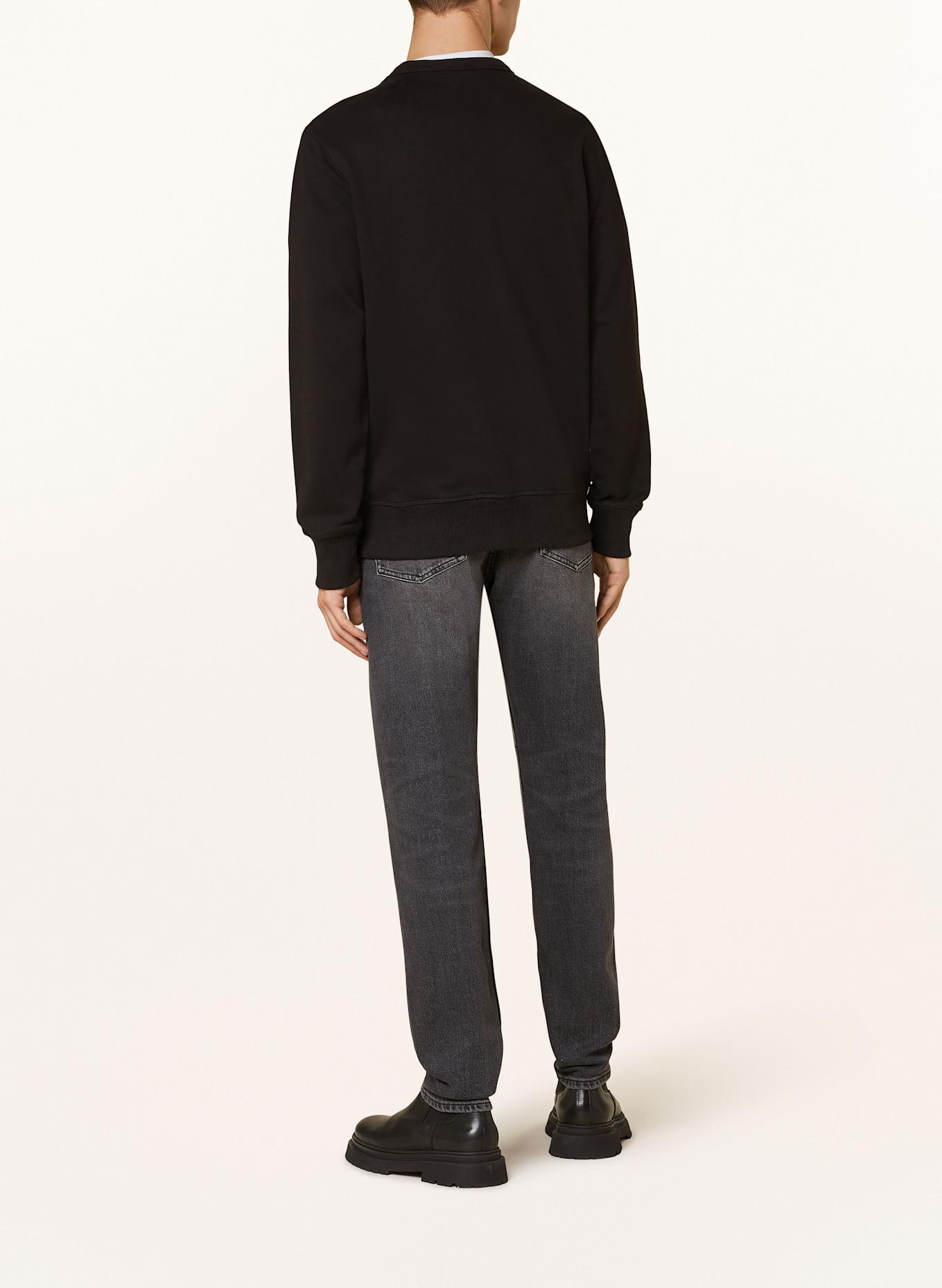 Calvin Klein Jeans Džíny Slim Tapered Fit: 1BY DENIM BLACK