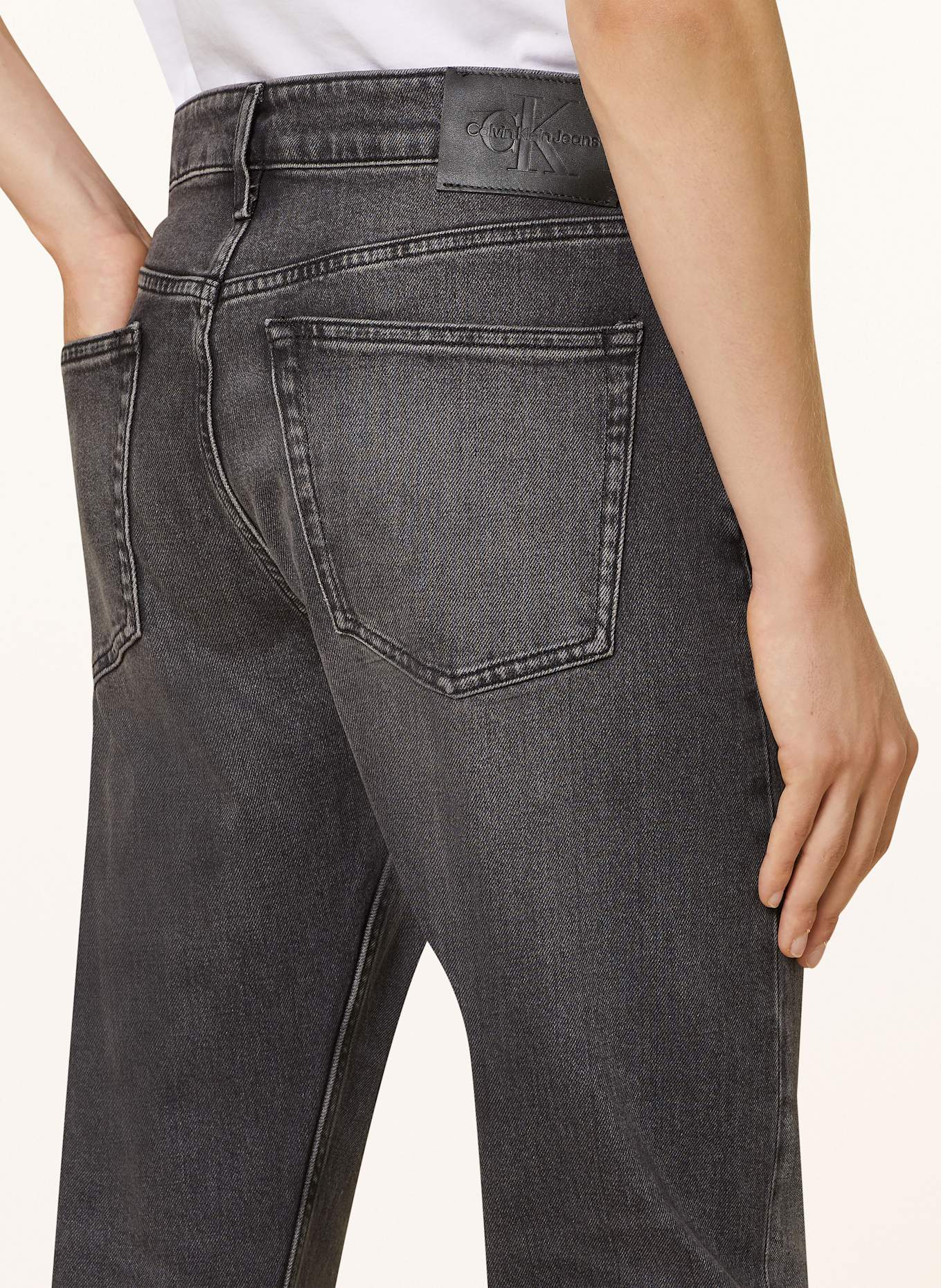 Calvin Klein Jeans Jeans Slim Tapered Fit in 1by denim black