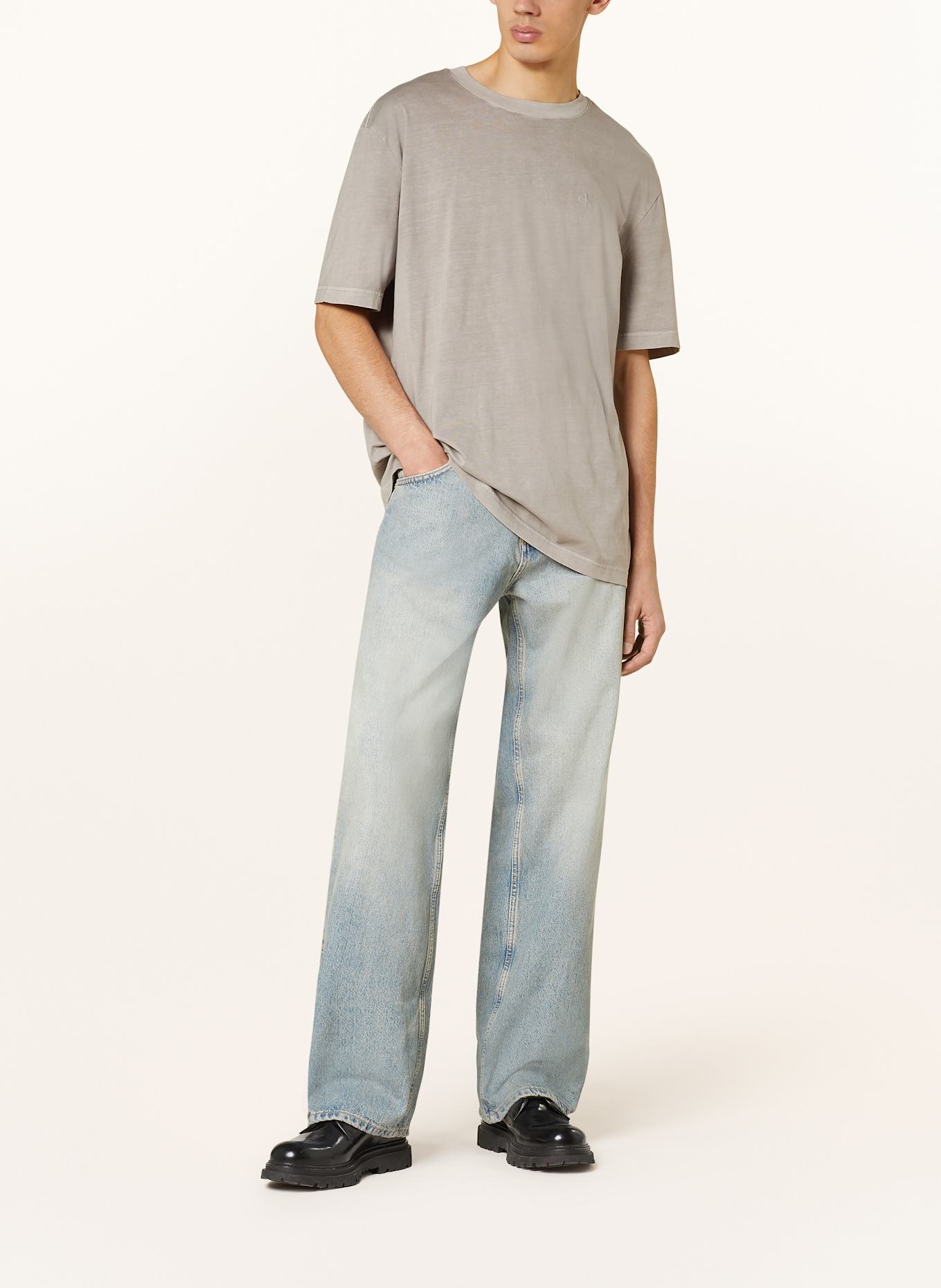 Calvin Klein Jeans T-Shirt: TAUPE