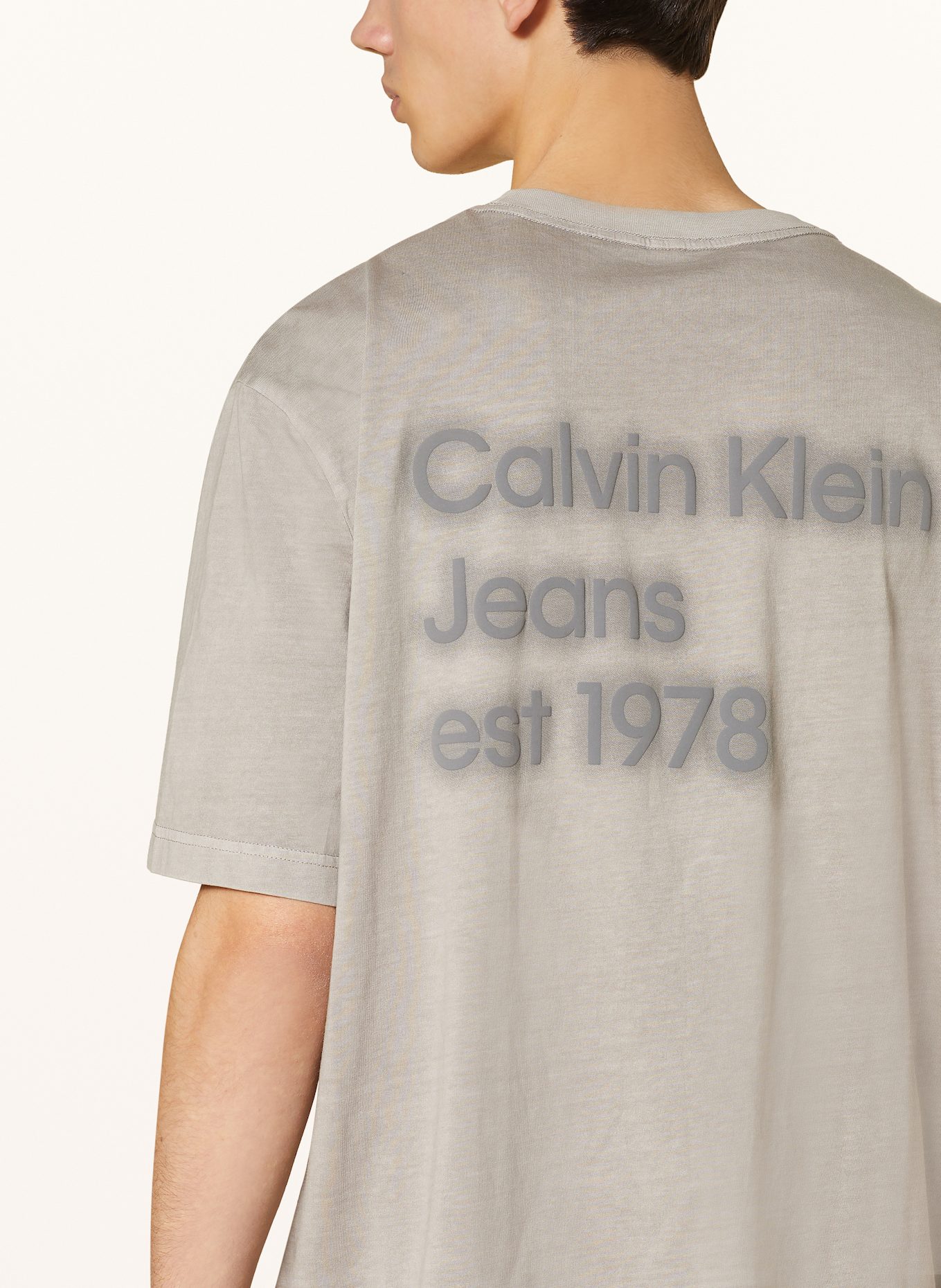 Calvin Klein Jeans T-Shirt: TAUPE