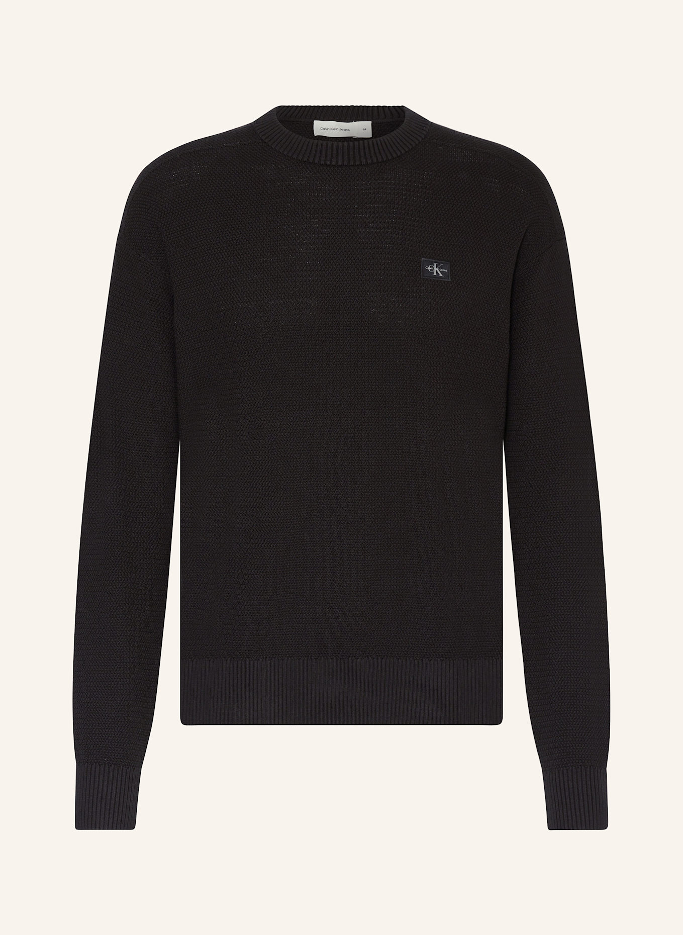 Calvin Klein Jeans Sweater: BLACK