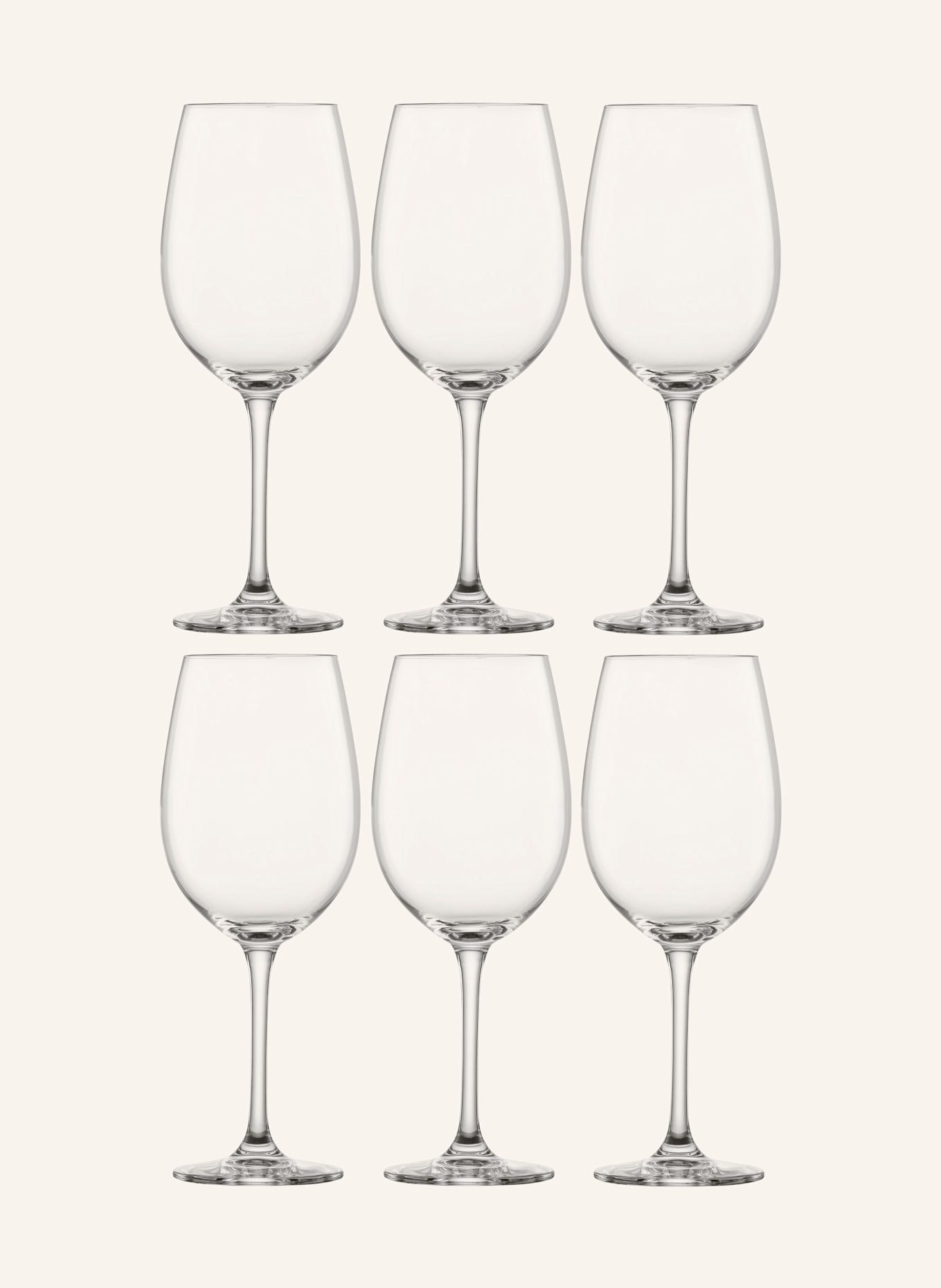 SCHOTT ZWIESEL Kieliszki do wina CLASSICO, 6 szt.: BIAŁY