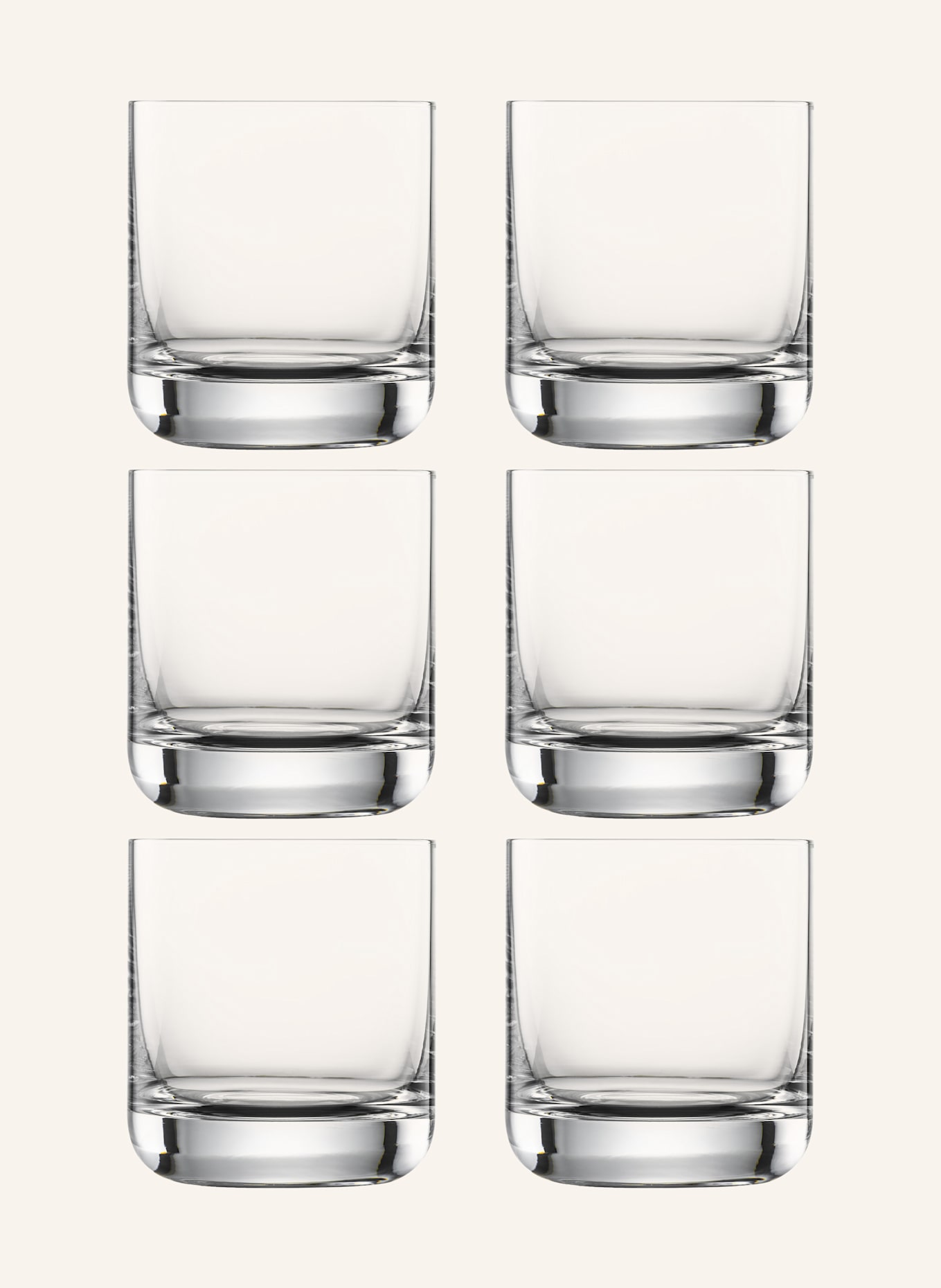 SCHOTT ZWIESEL Szklanki do whisky SIMPLE, 6 szt.: BIAŁY