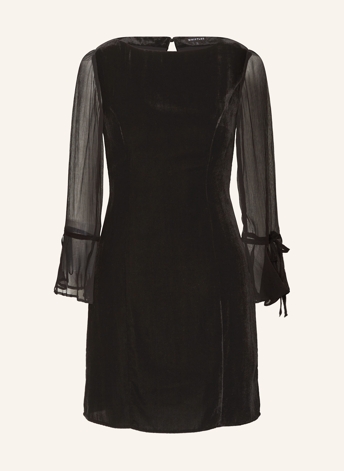 Whistles velvet dress hot sale