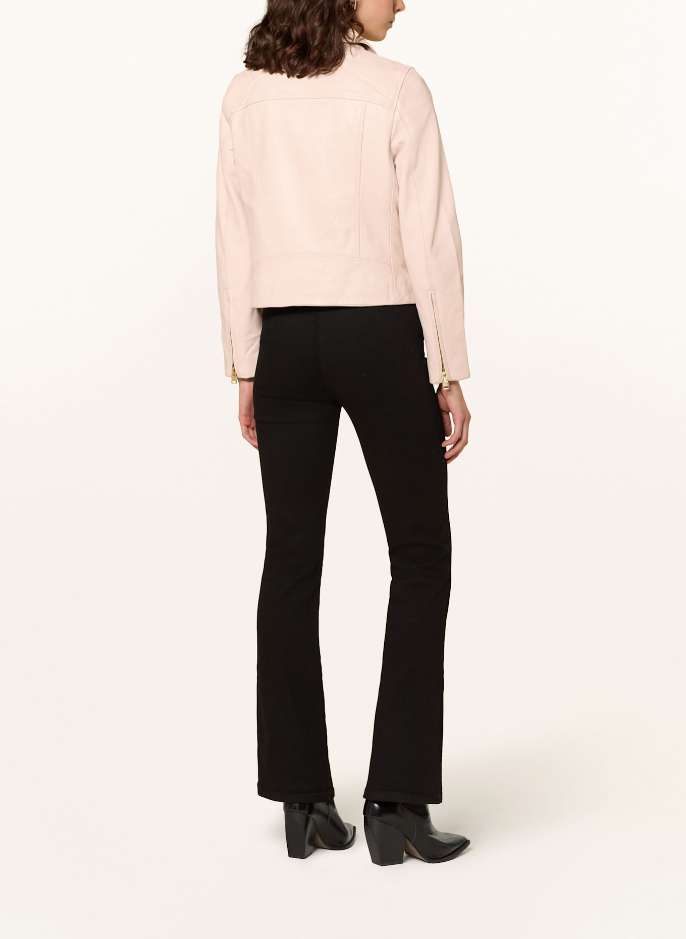 ALLSAINTS Lederjacke DALBY: NUDE