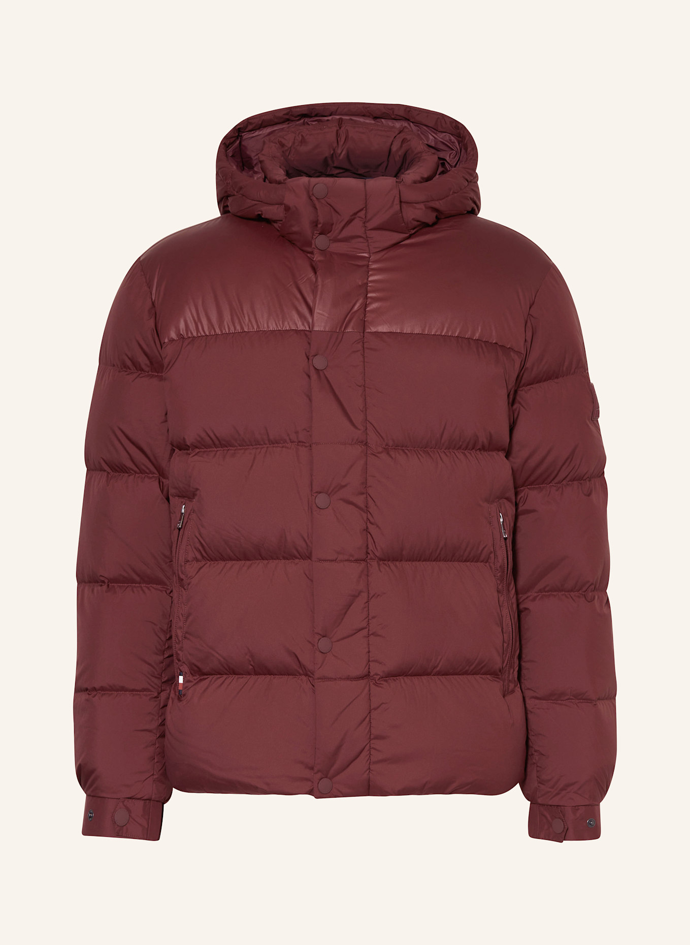 TOMMY HILFIGER Down jacket with removable hood