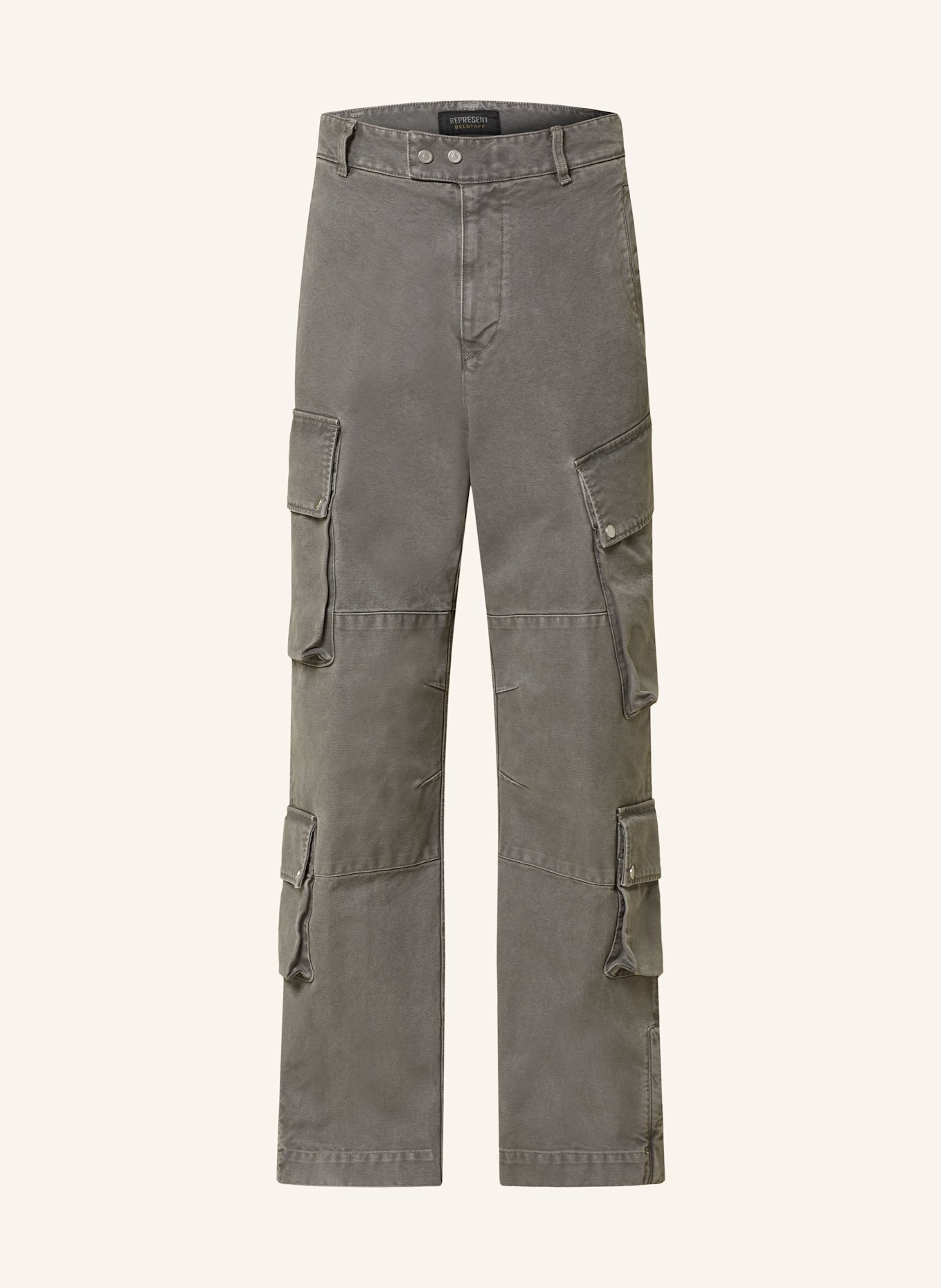 REPRESENT Cargohose ENDURO Regular Fit, Farbe: GRAU (Bild 1)