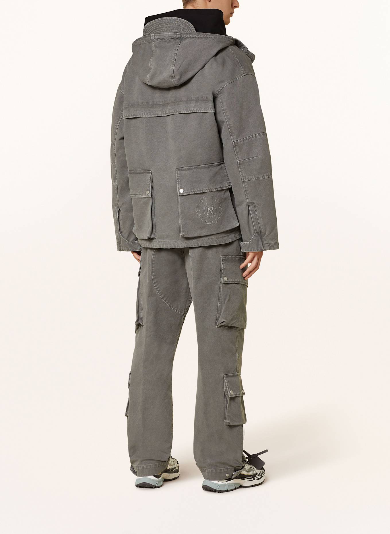 REPRESENT Cargohose ENDURO Regular Fit, Farbe: GRAU (Bild 3)