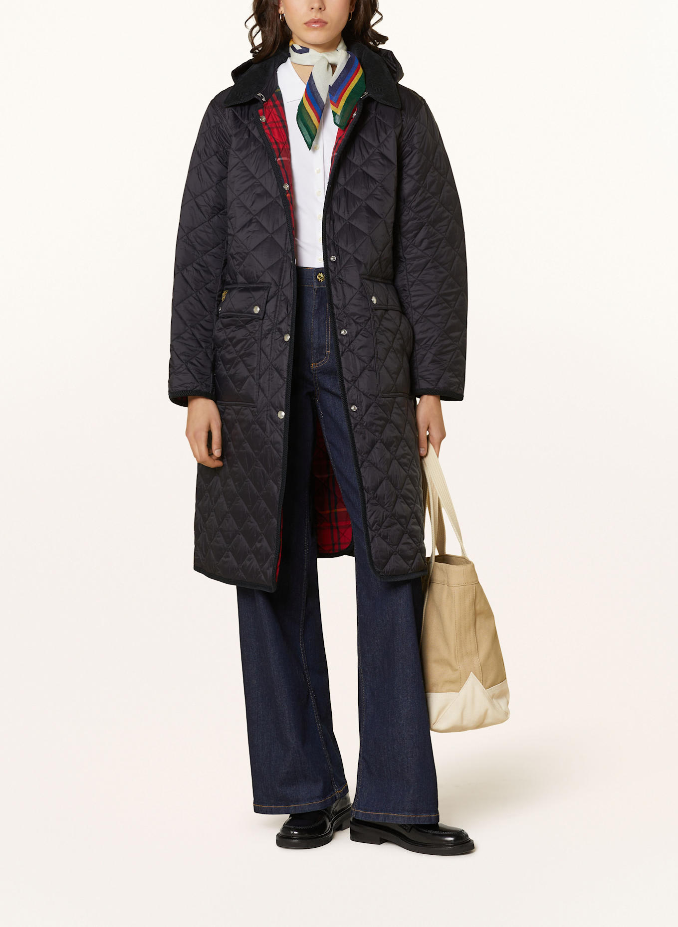 Polo quilted coat on sale