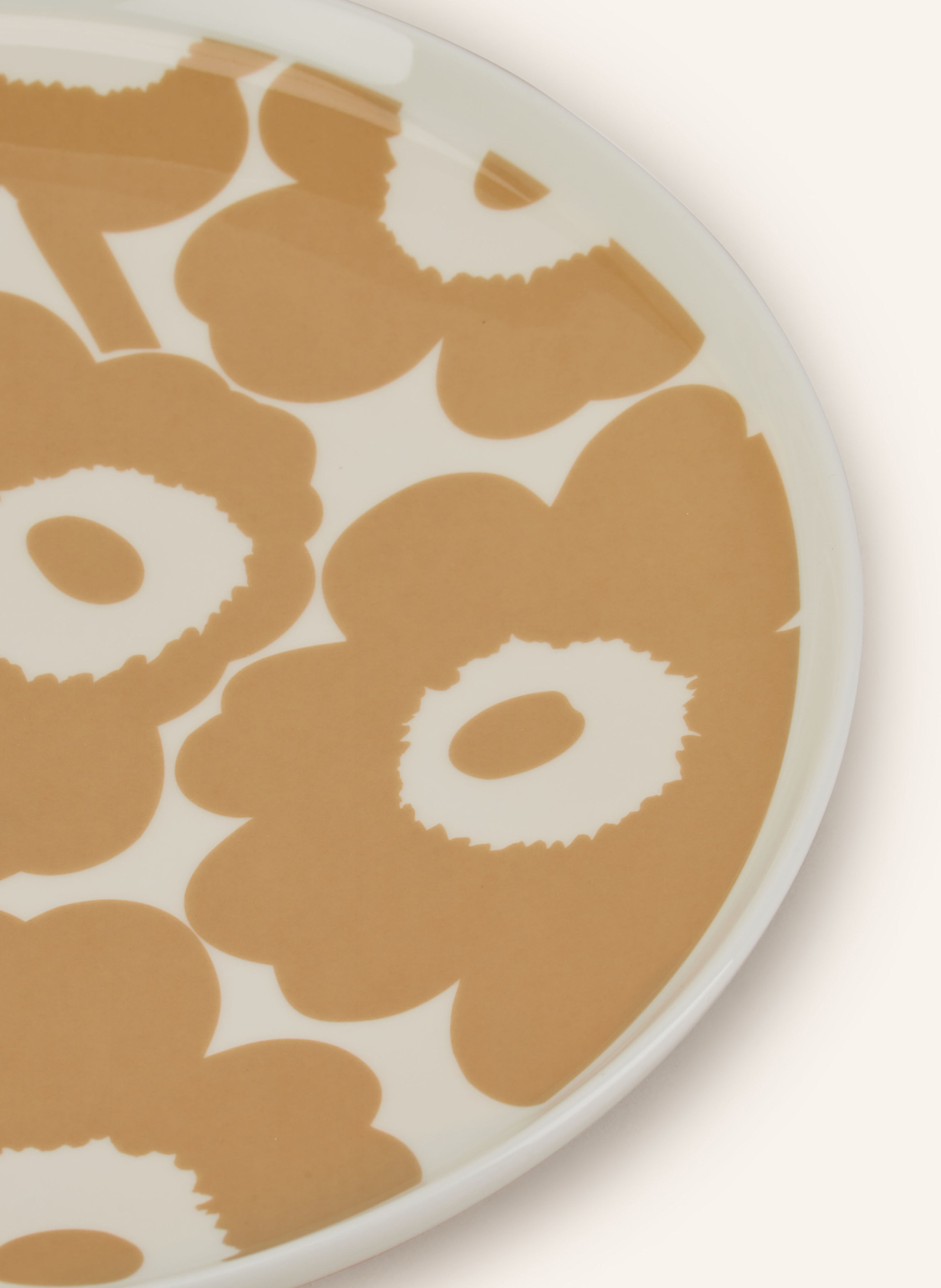 marimekko 6er-Set Speiseteller OIVA/UNIKKO: CREME / BEIGE