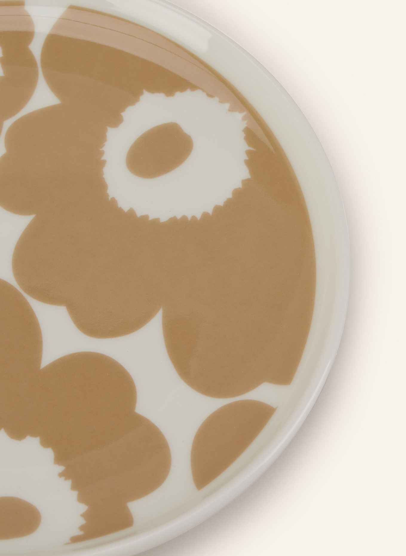marimekko 6er-Set Unterteller OIVA/UNIKKO: CREME / BEIGE