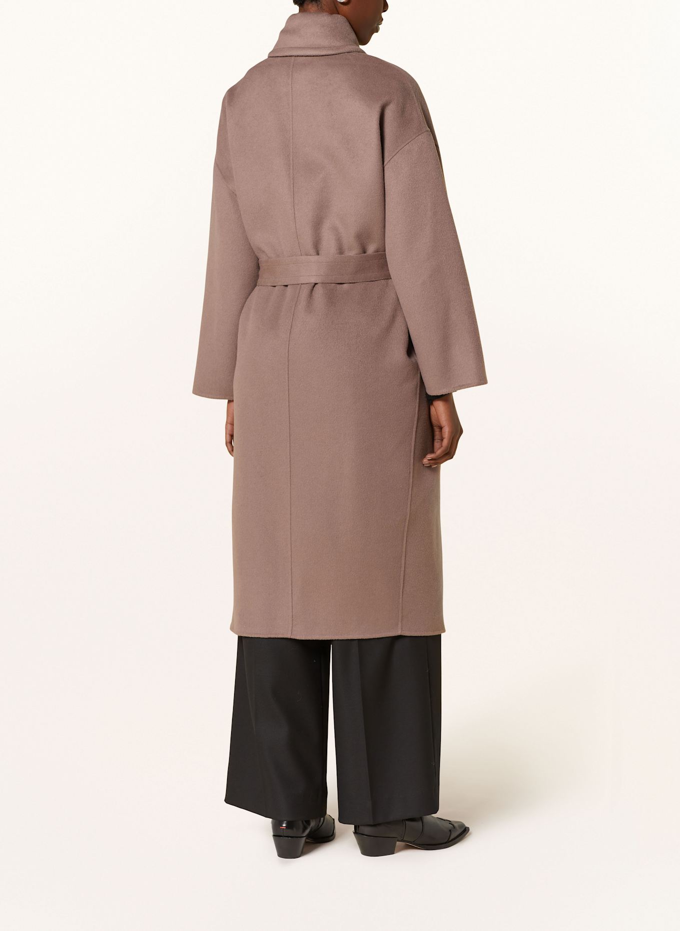 REISS Mantel BRIDGET: DUNKELBRAUN