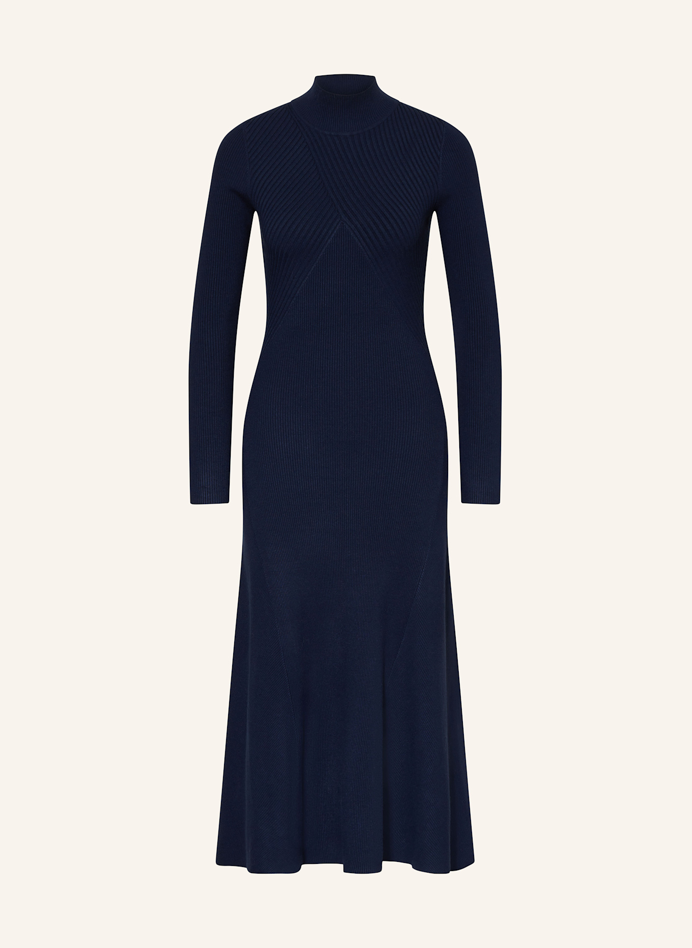 REISS Strickkleid: DUNKELBLAU