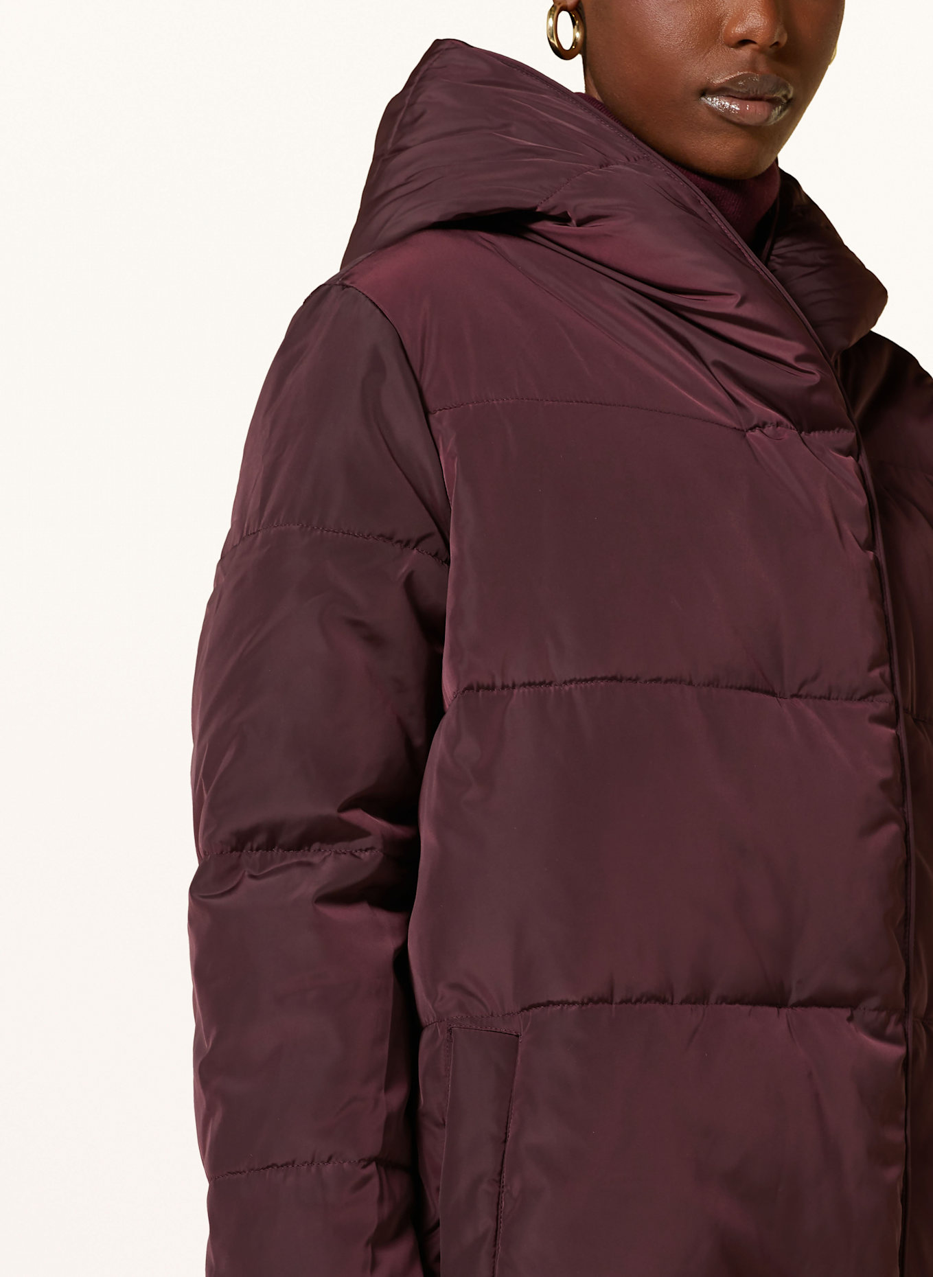 HOBBS Quilted jacket DARLA in dark red