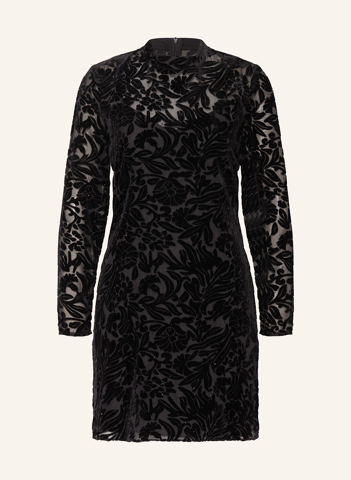 Whistles black lace dress on sale