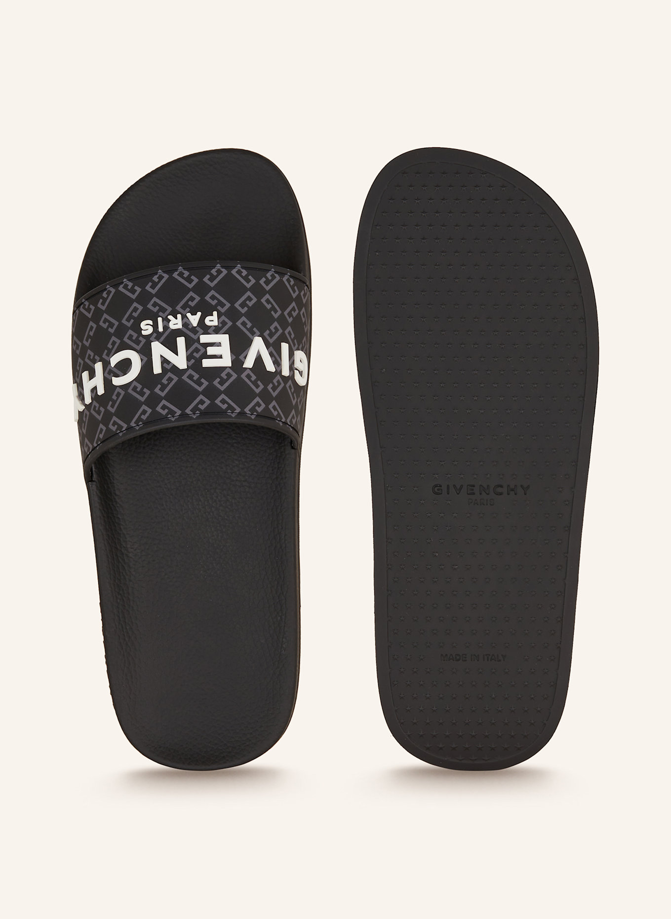 GIVENCHY Pantoletten: SCHWARZ