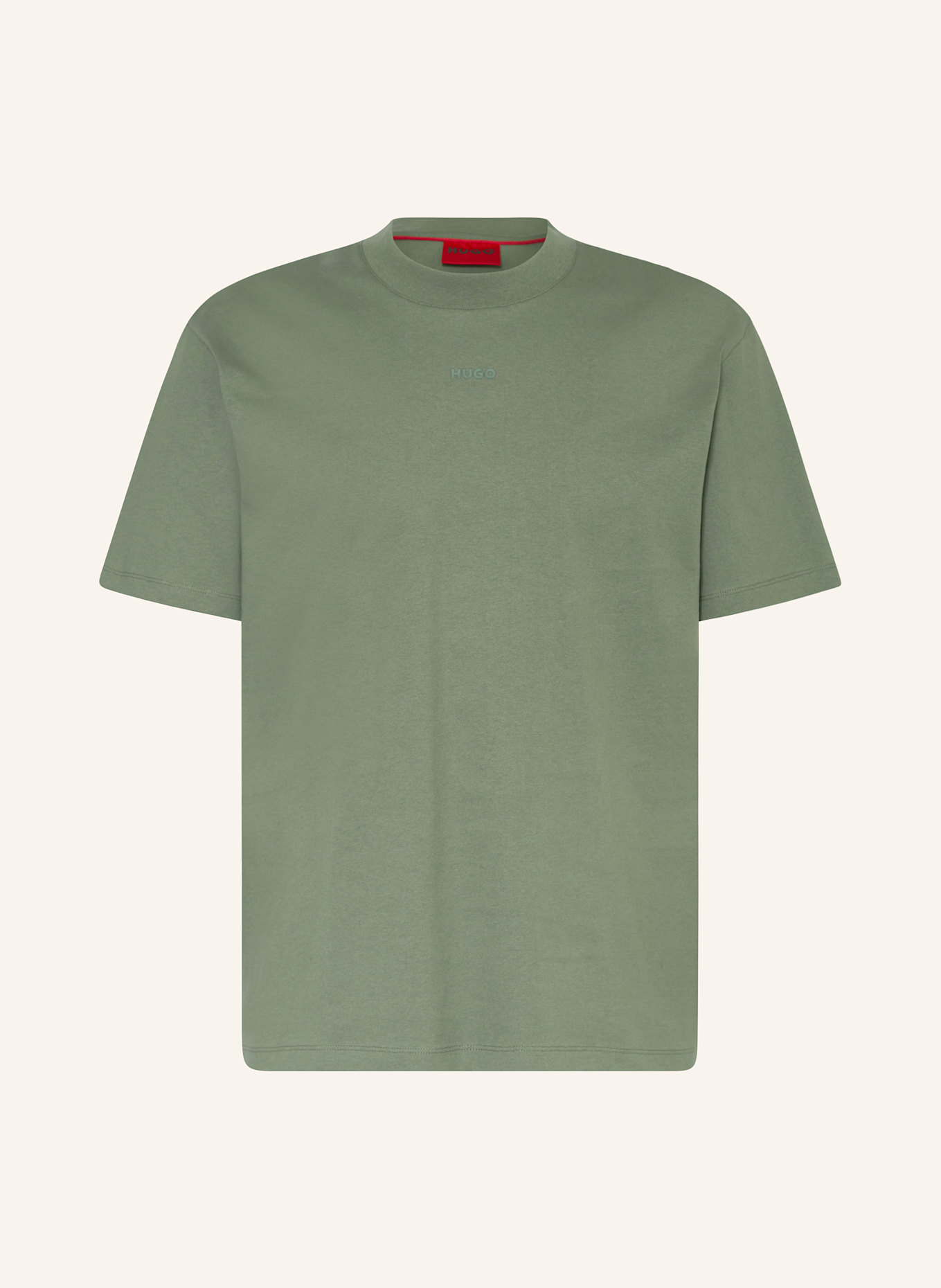 HUGO T-shirt DAPOLINO: ZIELONY