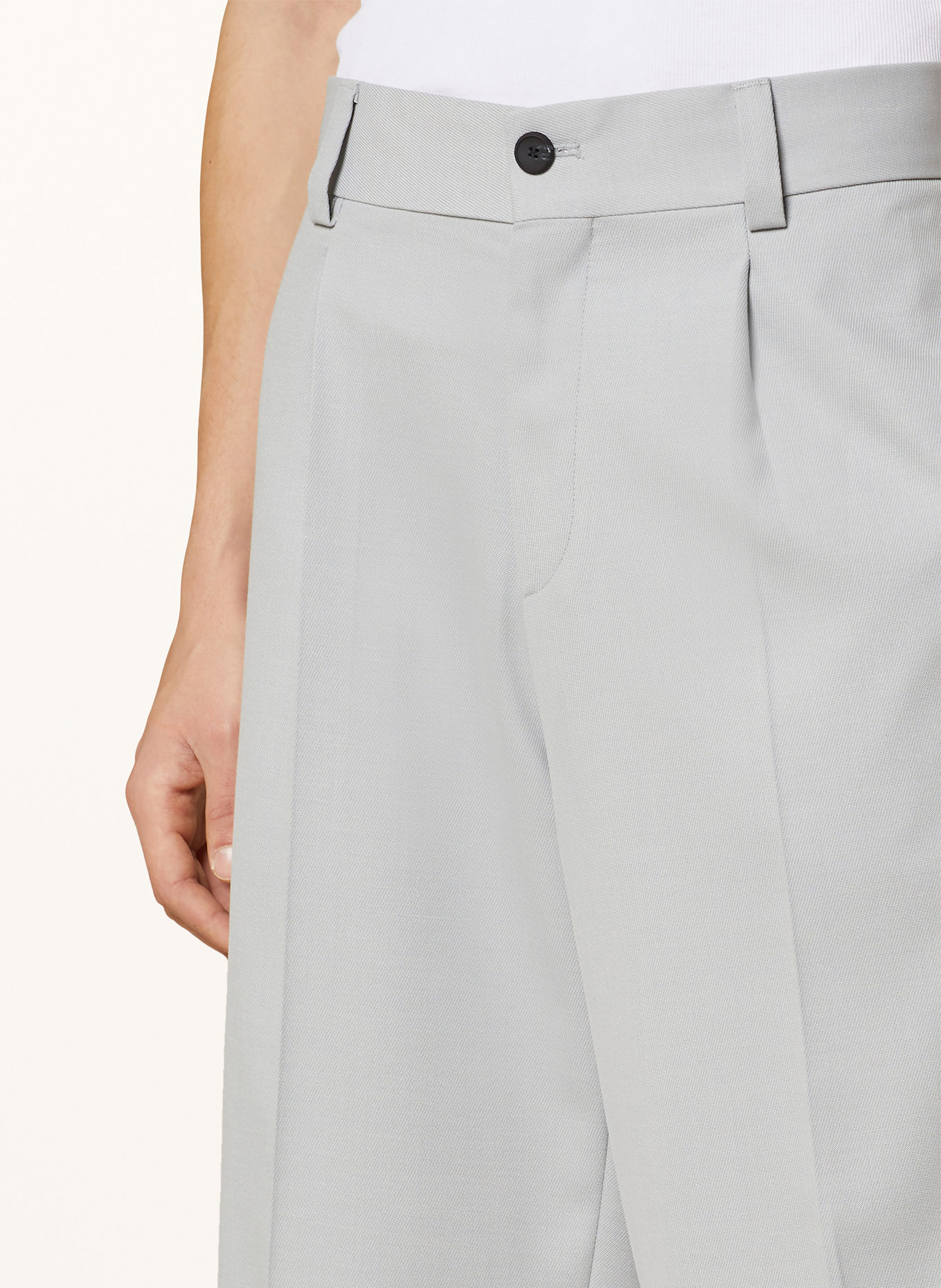 HUGO Anzugshose FLIPS: 050 LIGHT/PASTEL GREY