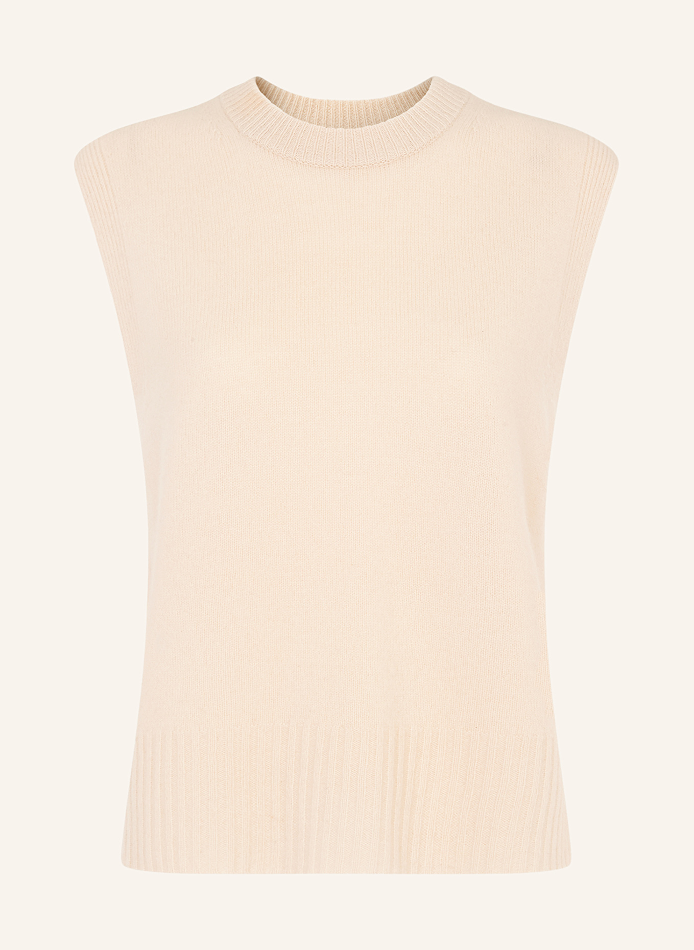 WHISTLES Stricktop, Farbe: CREME (Bild 1)
