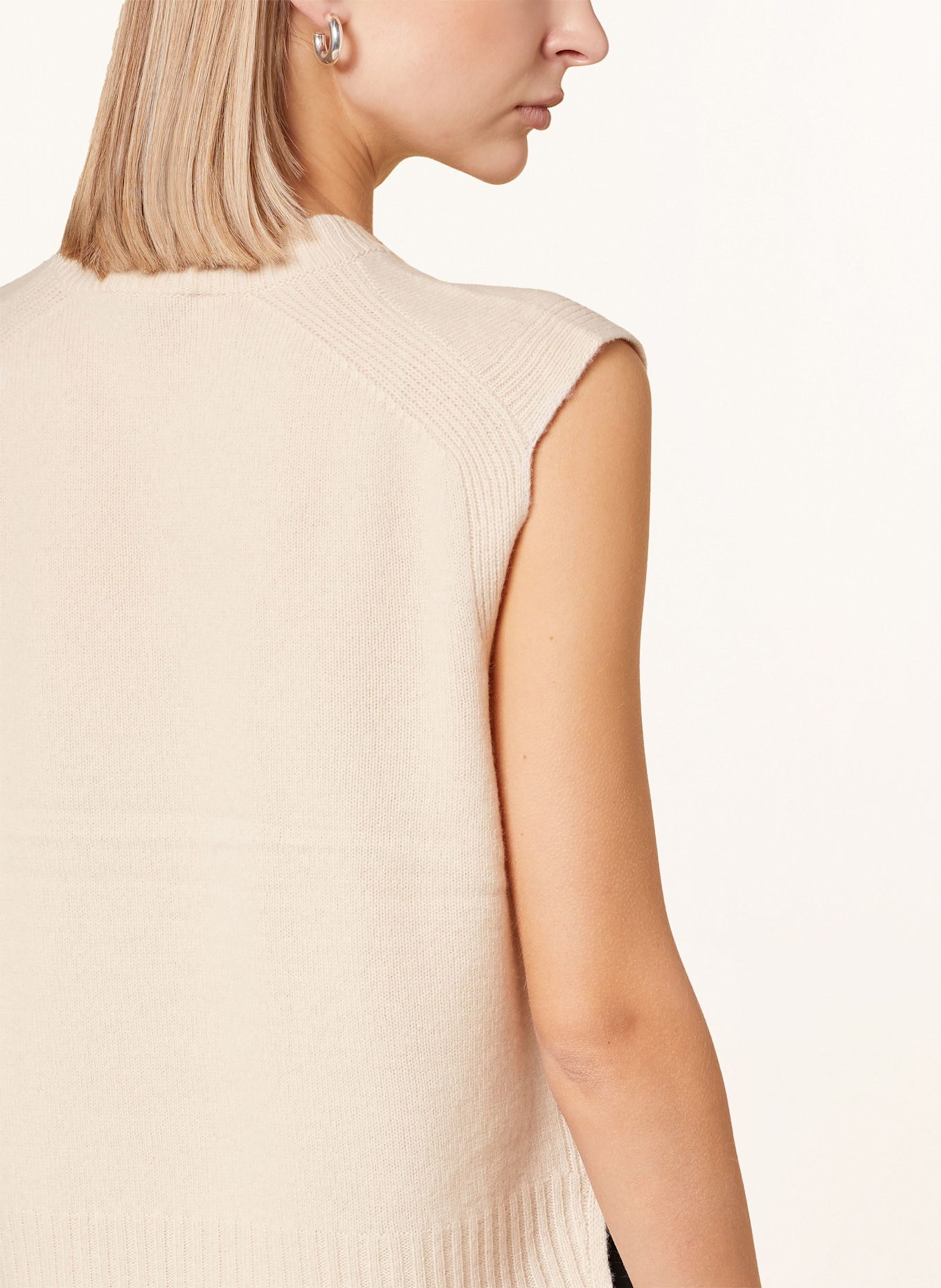WHISTLES Stricktop, Farbe: CREME (Bild 4)