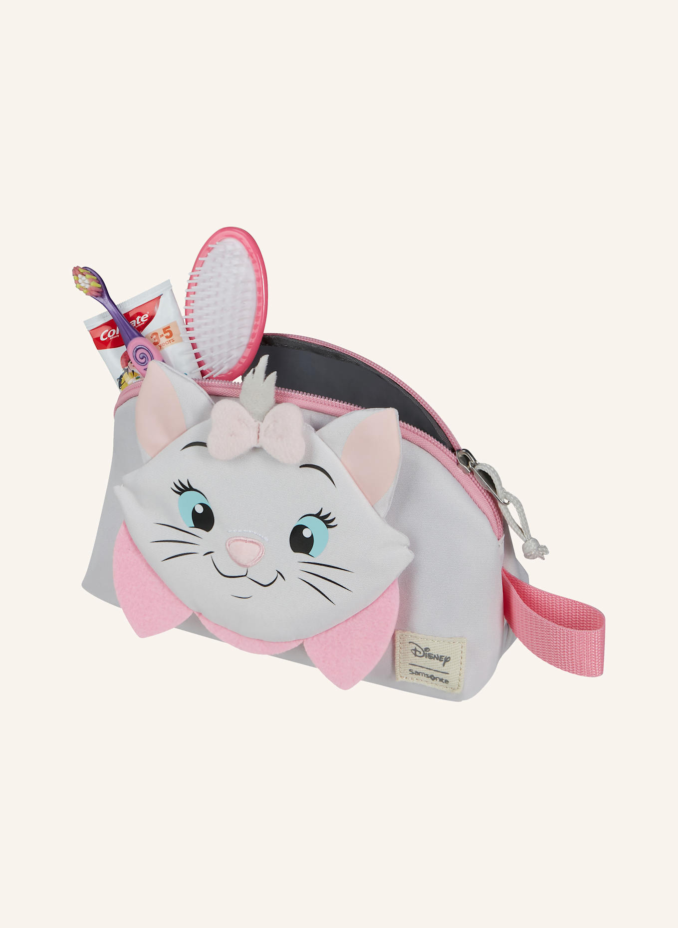 Samsonite Kosmetiktasche: HELLGRAU / ROSA