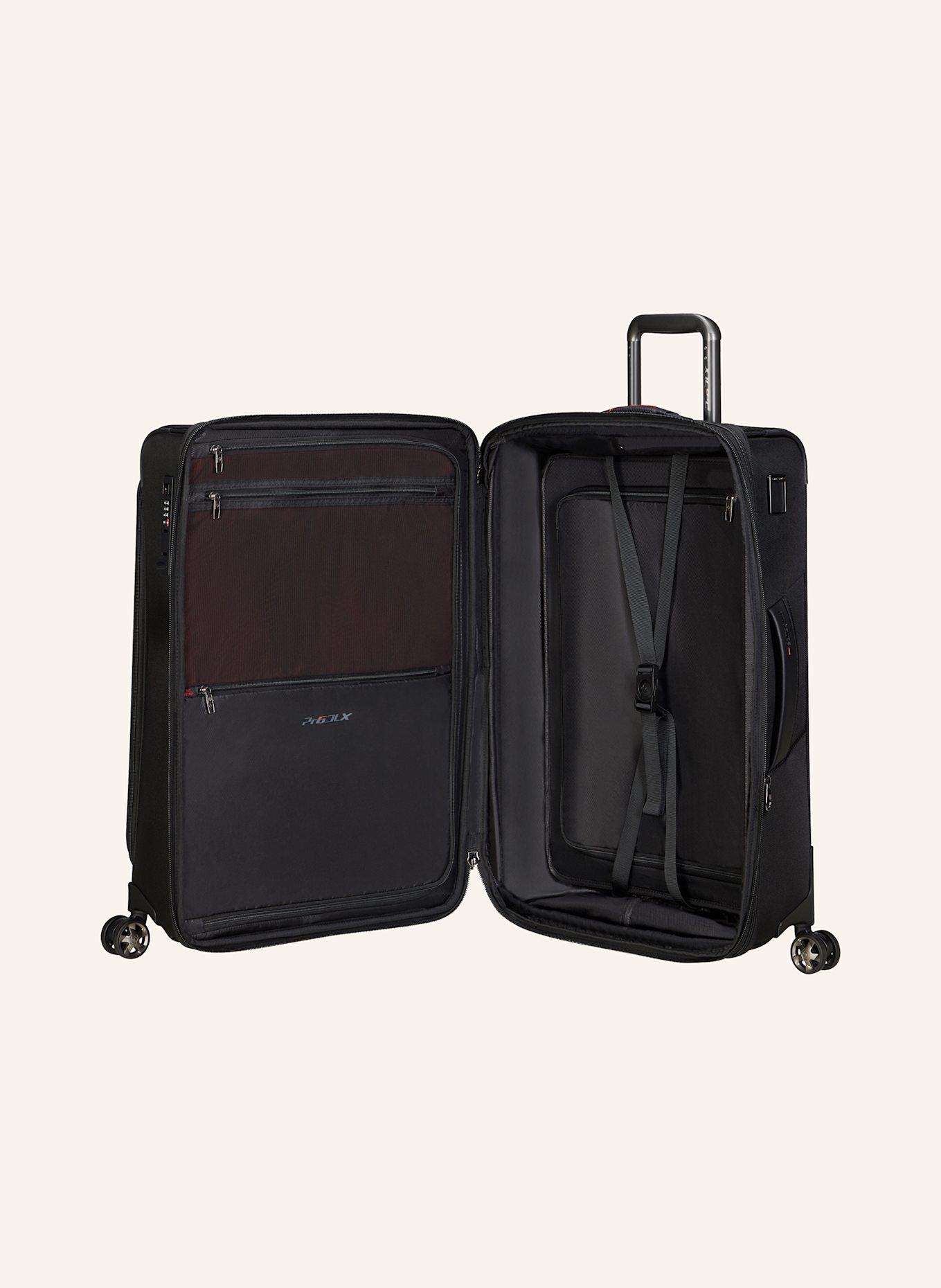 Samsonite Trolley PRO-DLX 6 TRVL: SCHWARZ