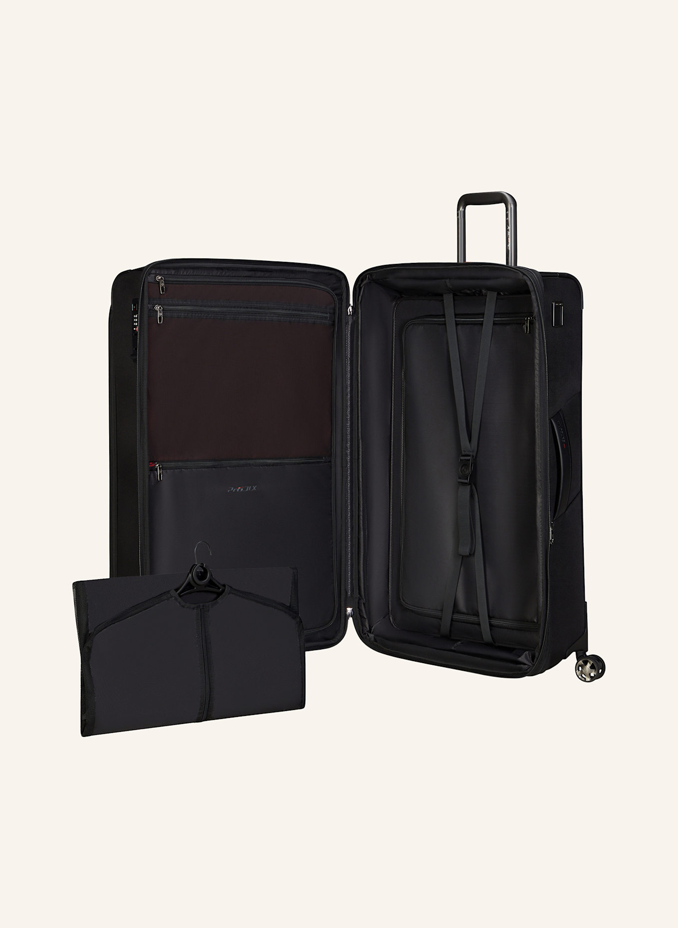 Samsonite Trolley PRO-DLX 6 TRVL: SCHWARZ