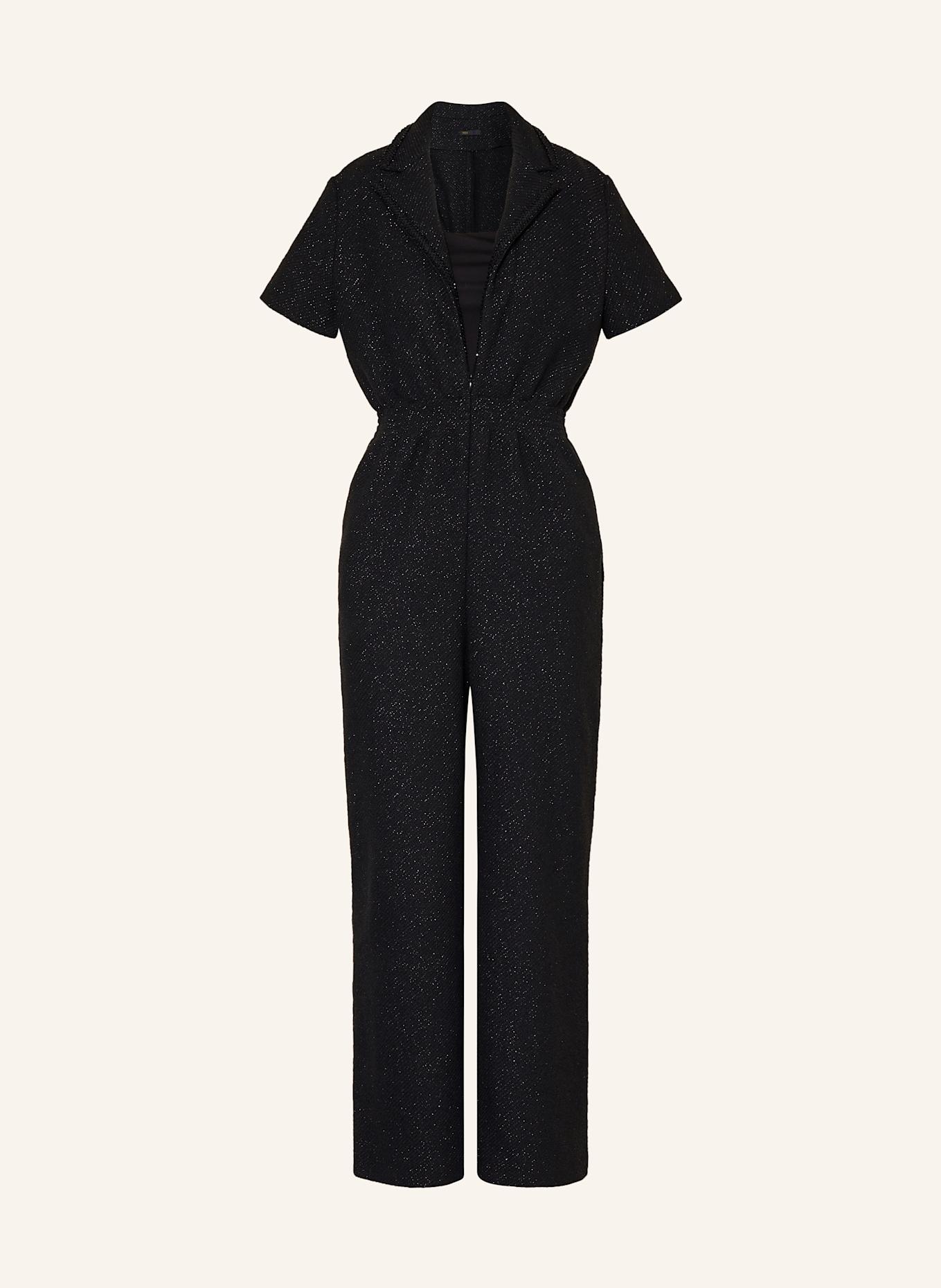 Black tweed playsuit deals