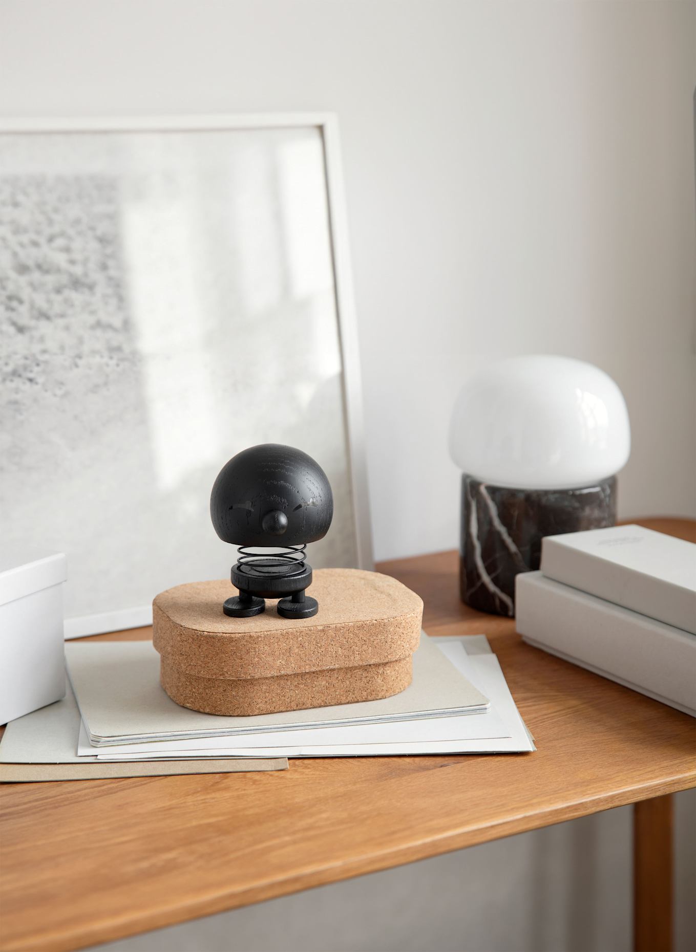 Hoptimist Dekofigur BIMBLE MEDIUM: SCHWARZ