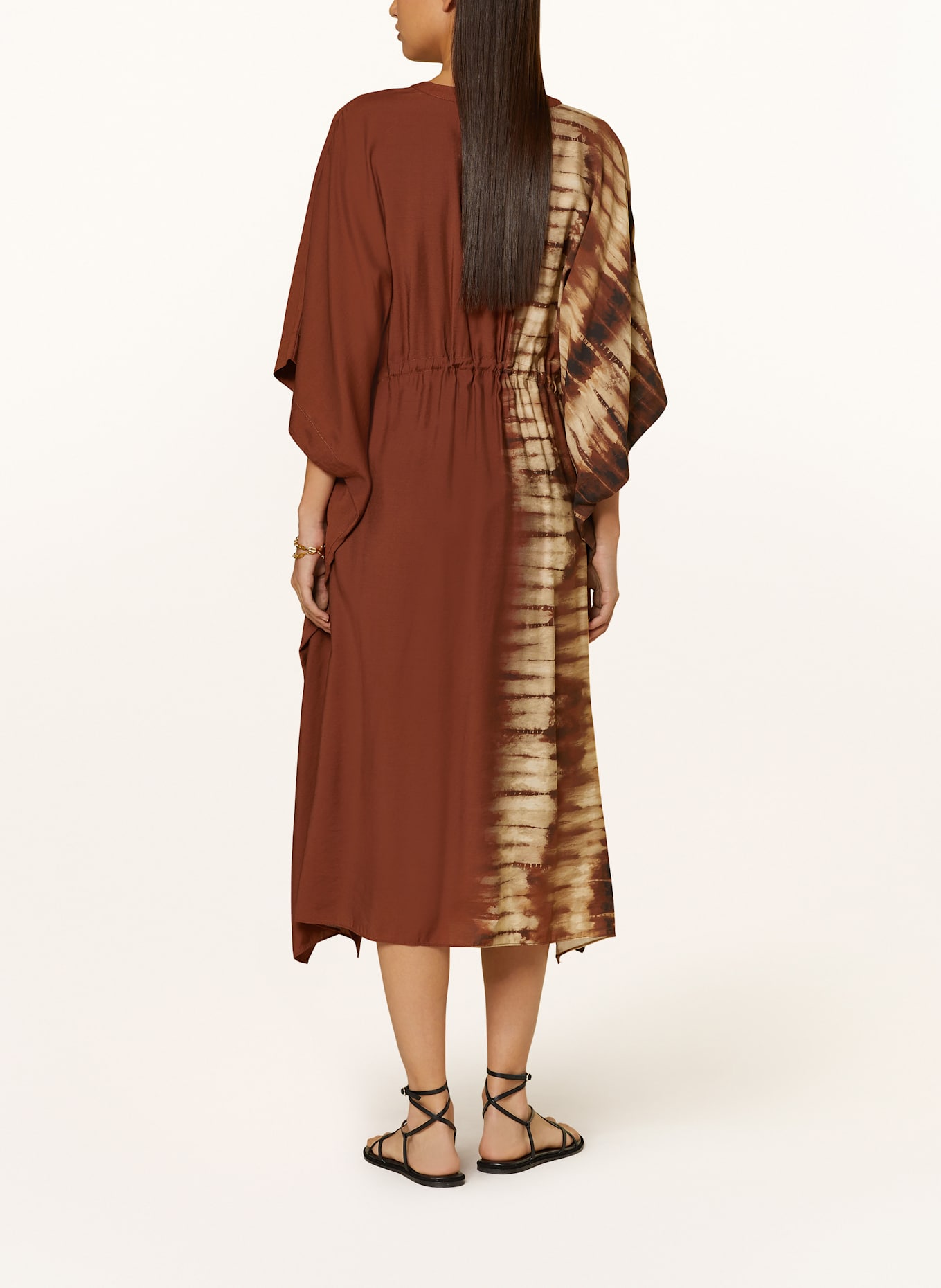 MARYAN MEHLHORN Strandkleid ASCENDENT: BRAUN / HELLBRAUN