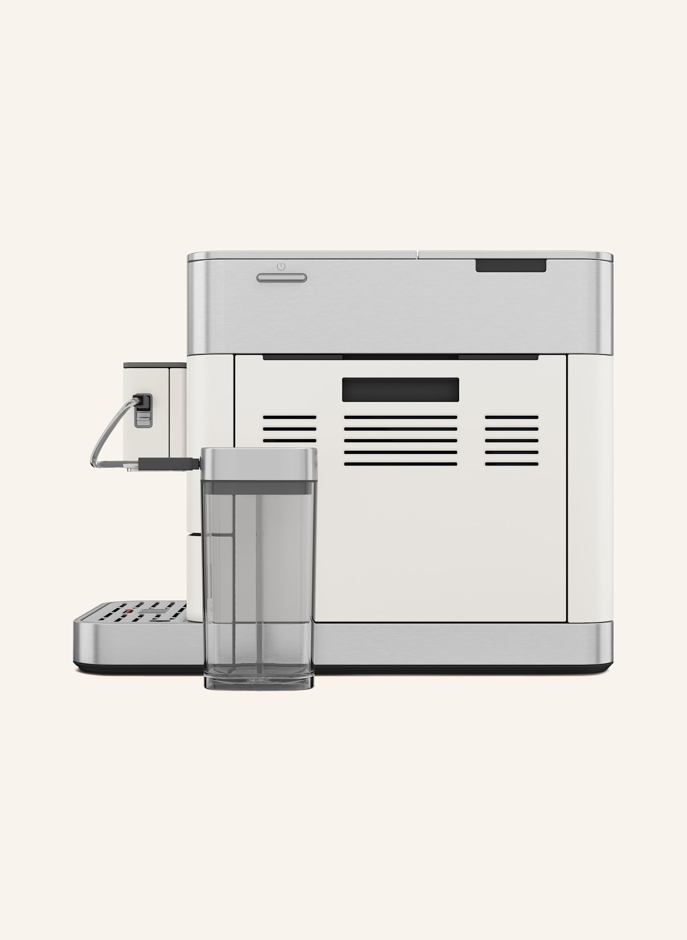 KitchenAid Kaffeevollautomat KF8: WEISS / SILBER
