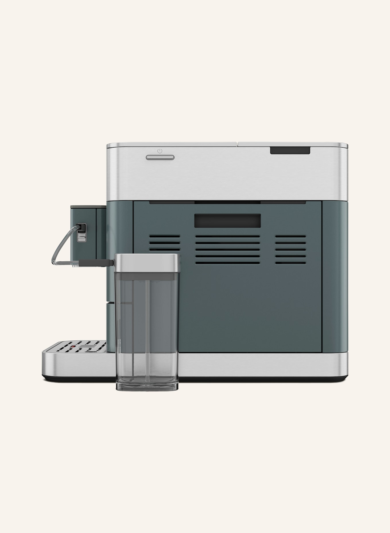 KitchenAid Kaffeevollautomat KF8: SILBER / PETROL