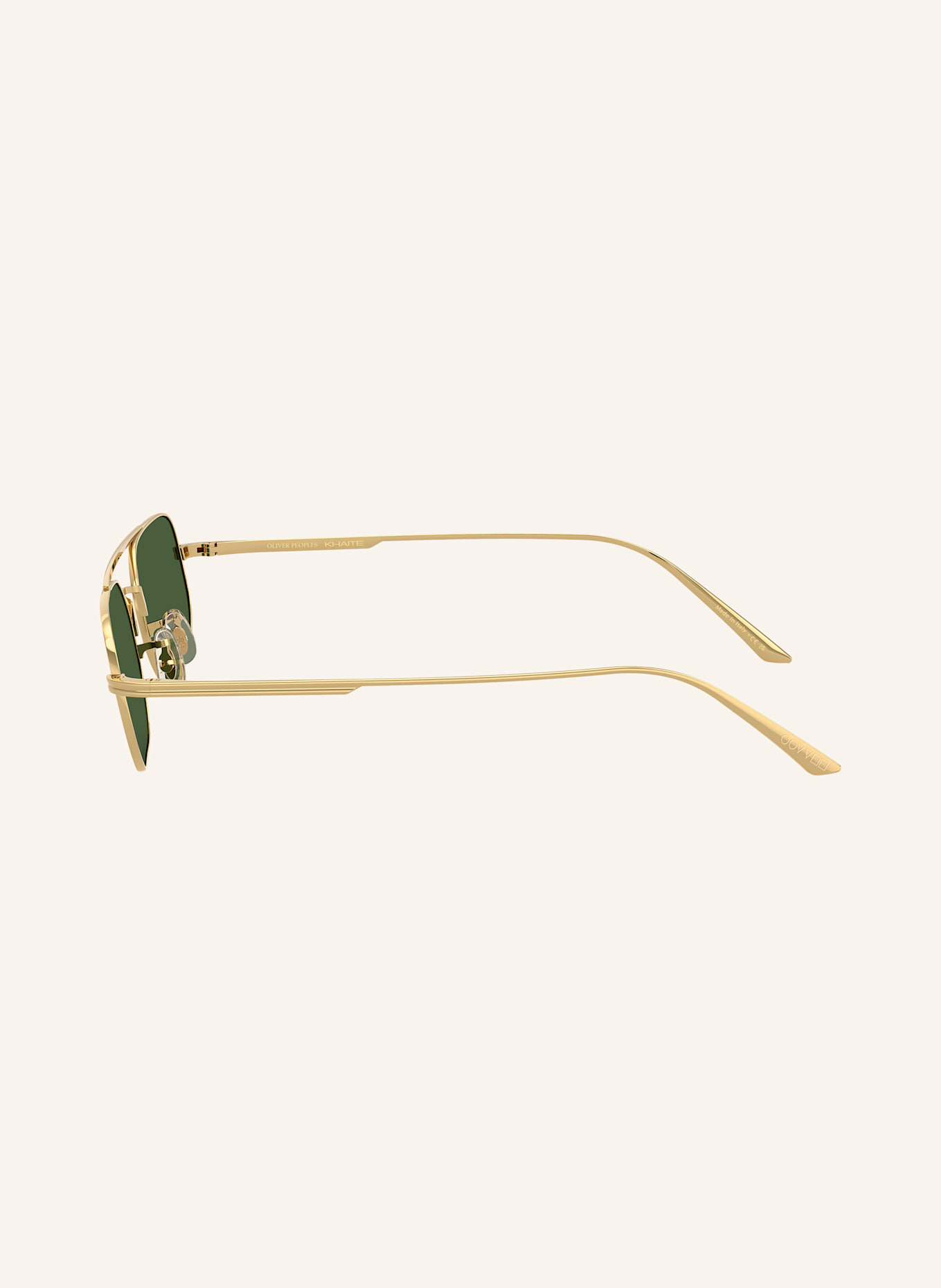 OLIVER PEOPLES Sonnenbrille OV1351S KHAITE: 533271 - GOLD/ DUNKELGRÜN