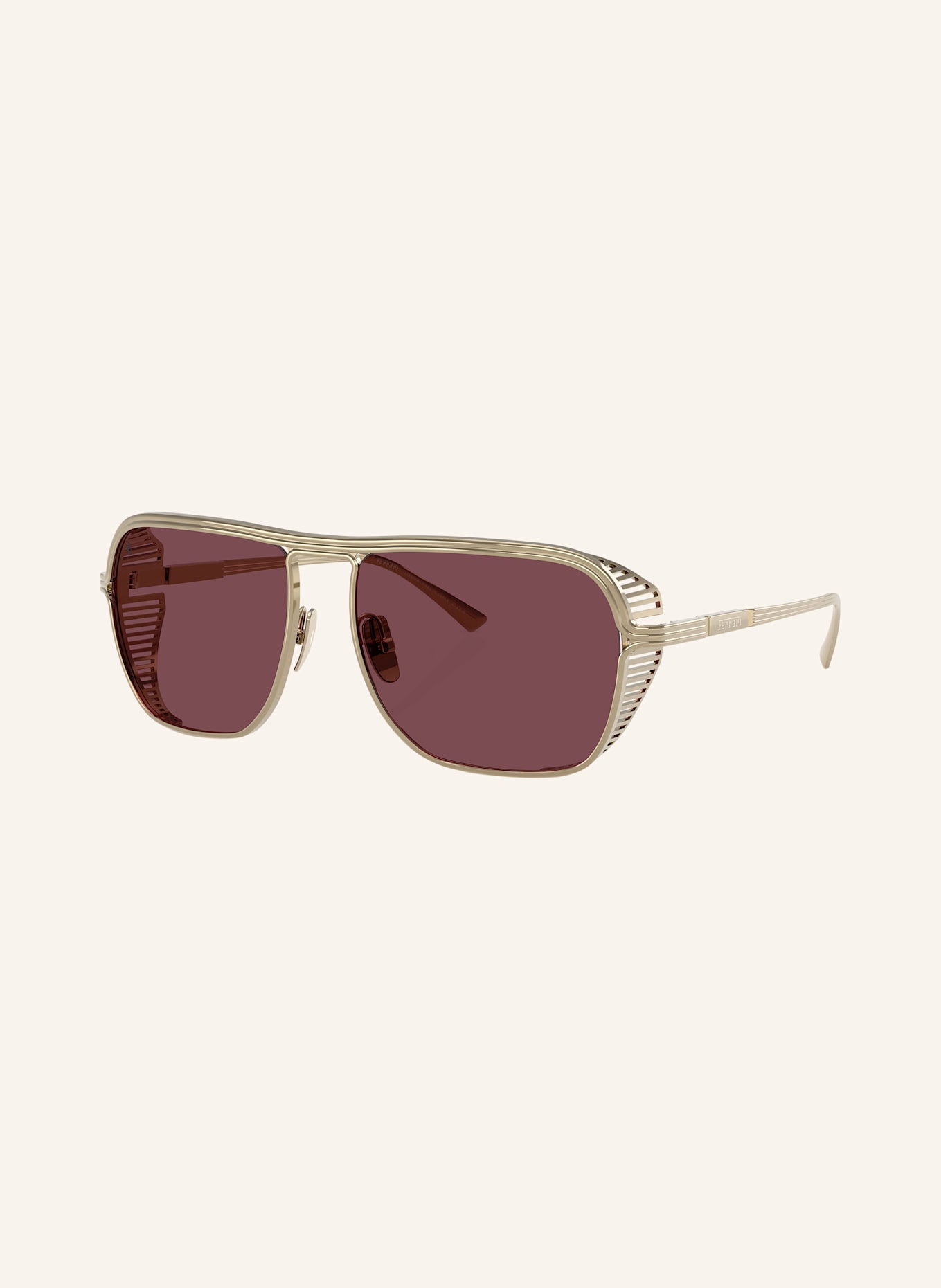 Scuderia Ferrari Sunglasses FH1014T, Color: 302/1E - GOLD/ PURPLE (Image 1)